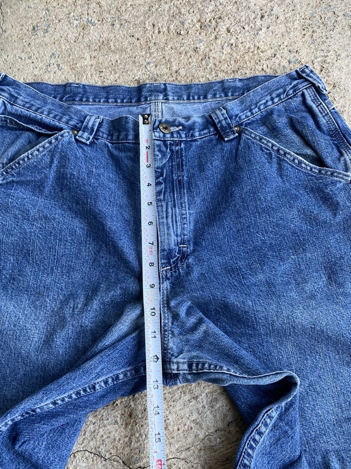 JNCO × Vintage × Wrangler Vintage Crazy Y2K Lee Style Carpenter Essential Jean Size US 36 / EU 52 - 10 Thumbnail