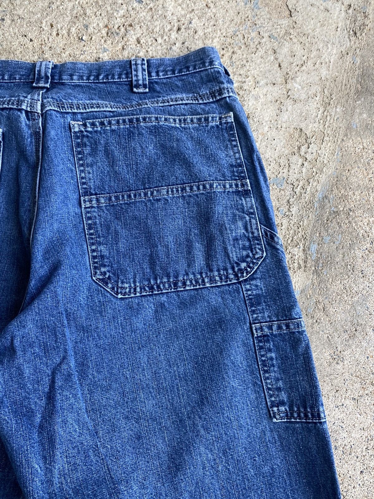 JNCO × Vintage × Wrangler Vintage Crazy Y2K Lee Style Carpenter Essential Jean Size US 36 / EU 52 - 3 Thumbnail