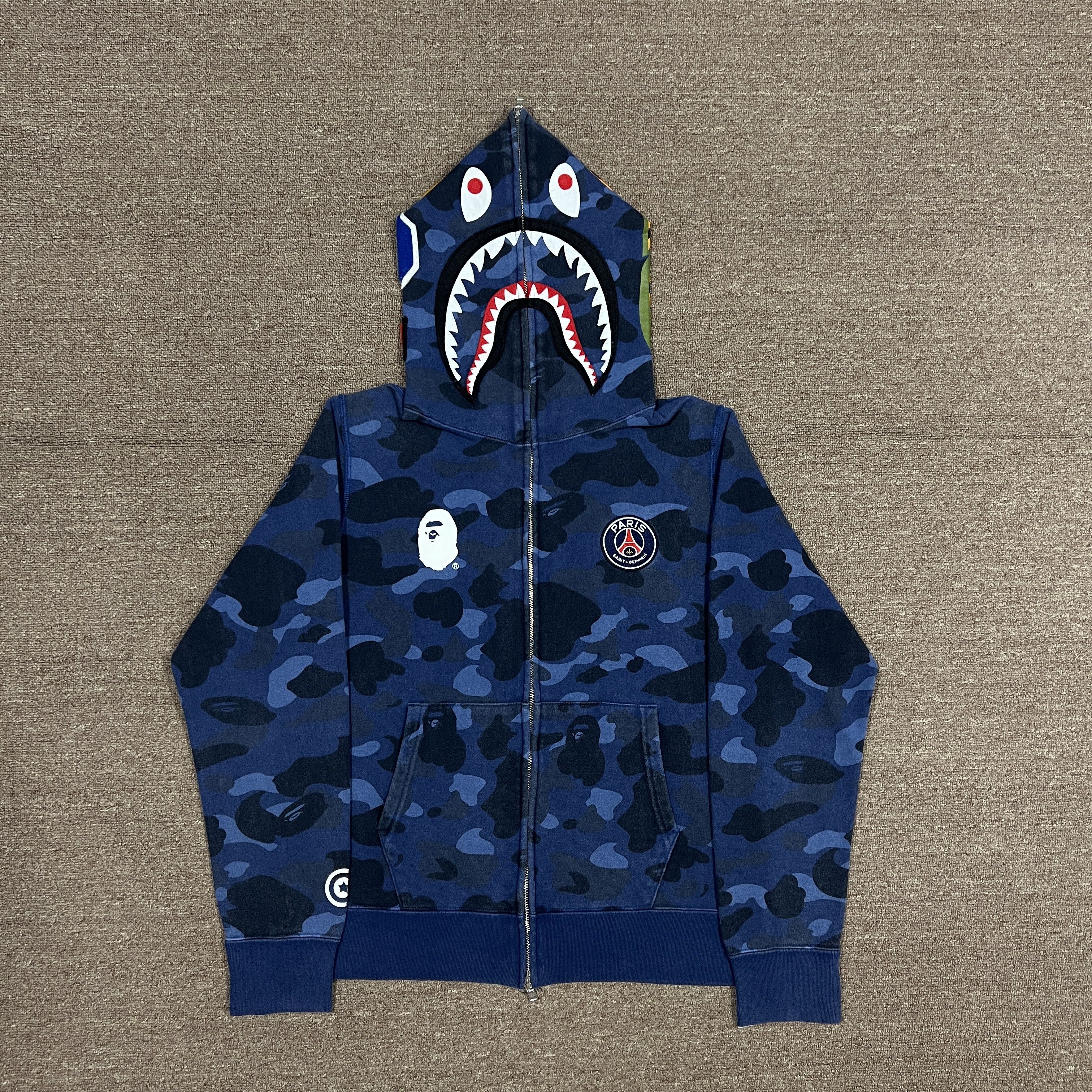 Bape discount hoodie psg