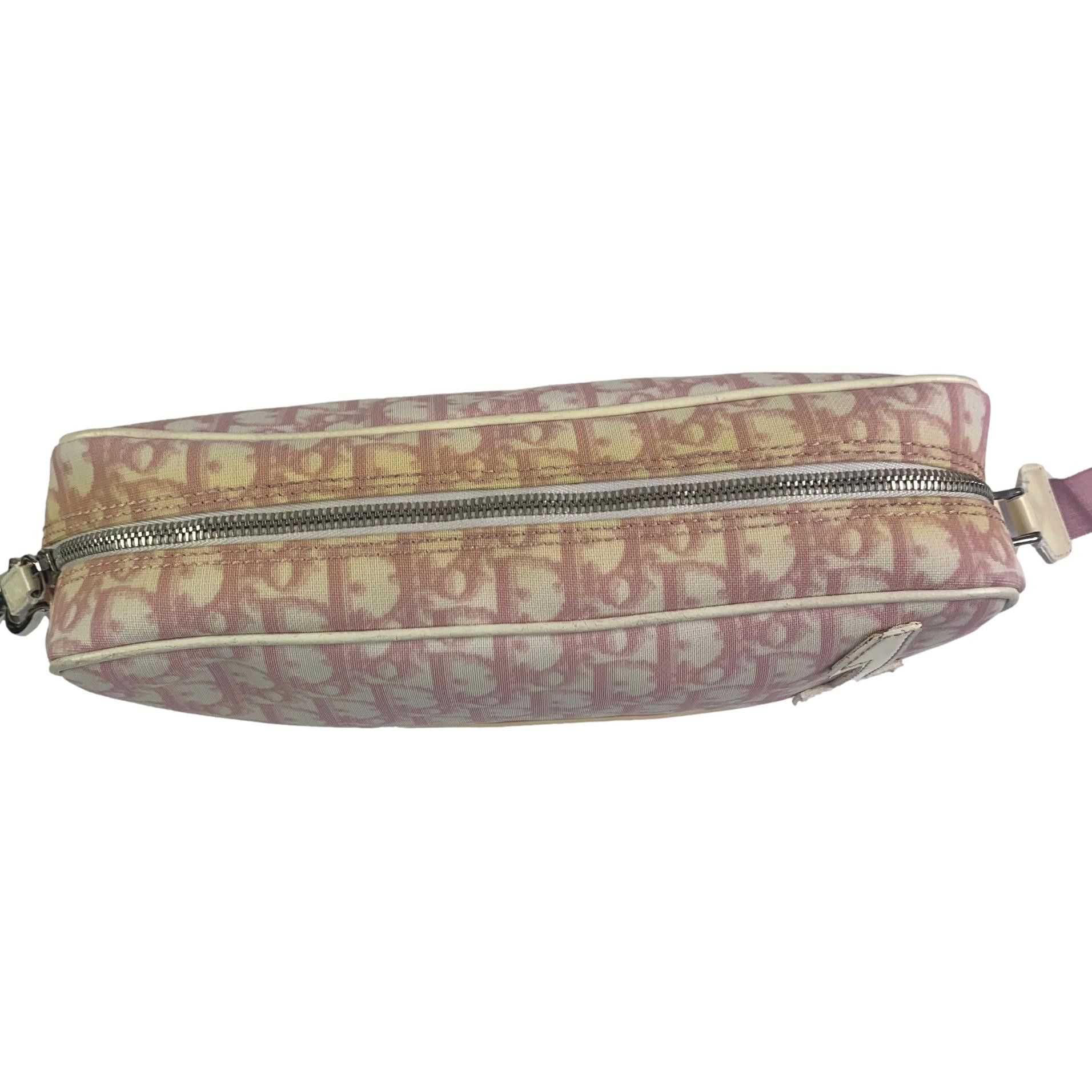 Dior Dior Trotter Monogram Shoulder Bag PINK Size ONE SIZE - 4 Thumbnail