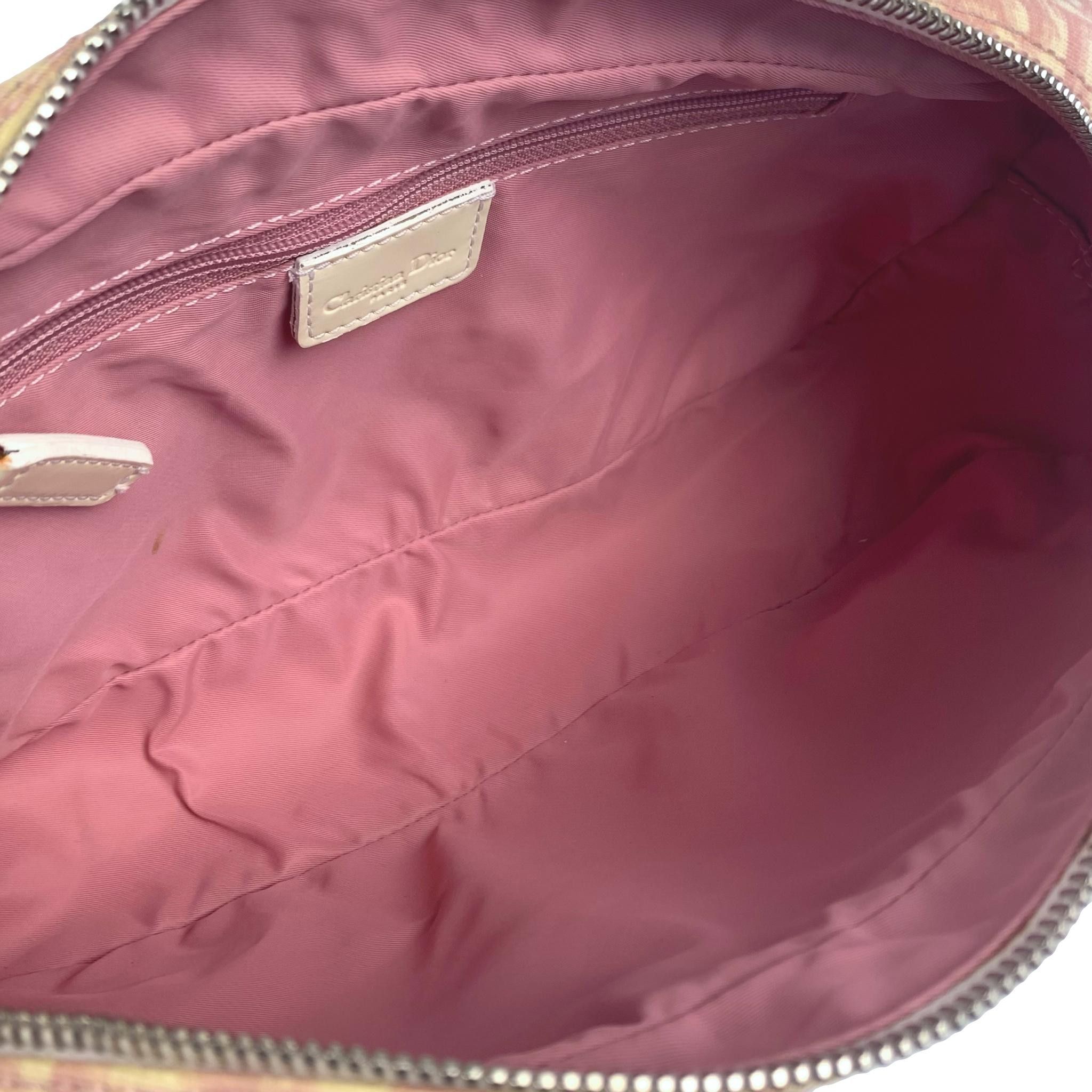 Dior Dior Trotter Monogram Shoulder Bag PINK Size ONE SIZE - 6 Thumbnail