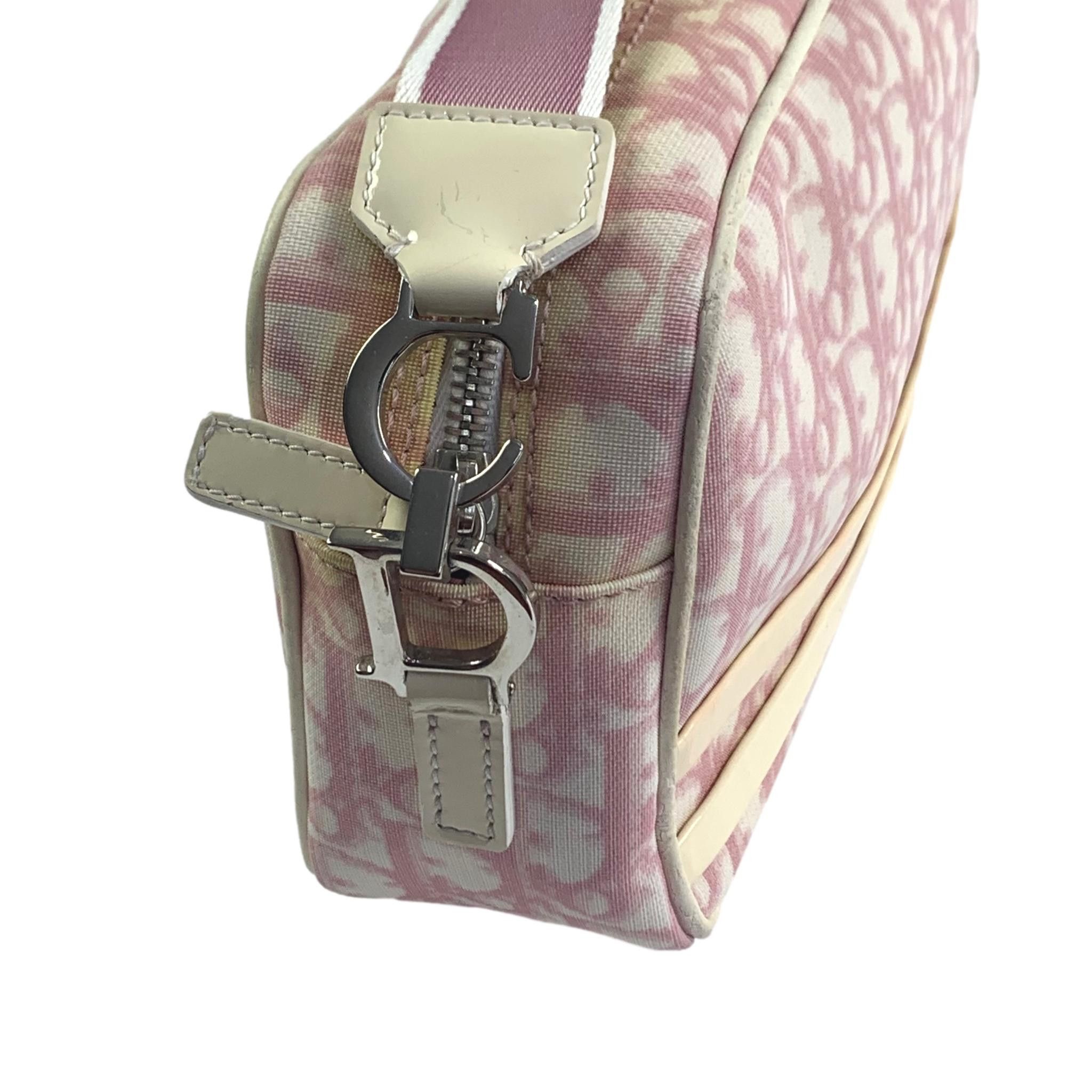 Dior Dior Trotter Monogram Shoulder Bag PINK Size ONE SIZE - 9 Thumbnail