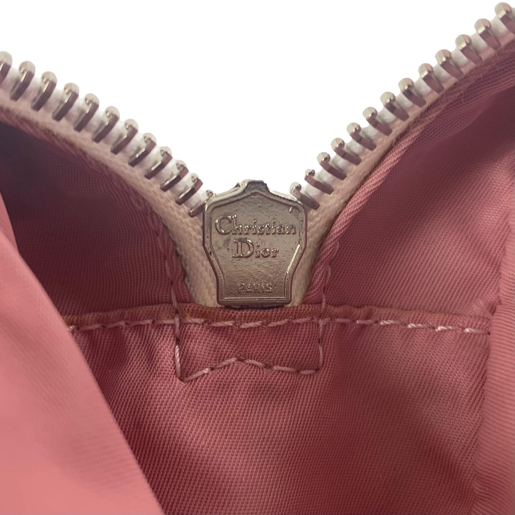 Dior Dior Trotter Monogram Shoulder Bag PINK Size ONE SIZE - 10 Thumbnail