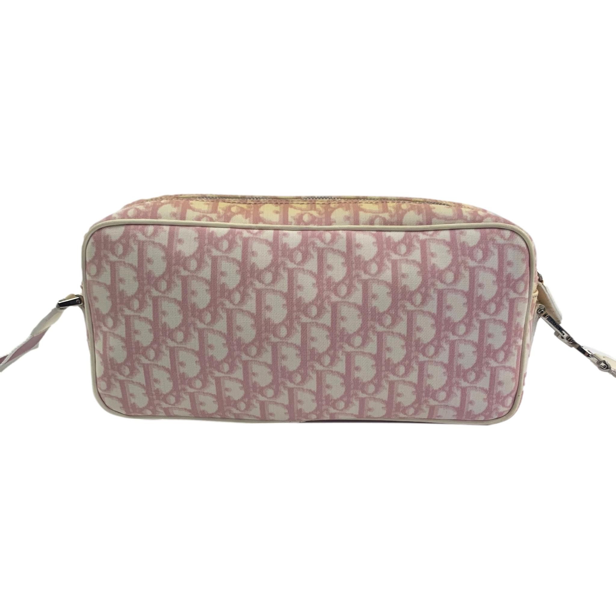 Dior Dior Trotter Monogram Shoulder Bag PINK Size ONE SIZE - 3 Thumbnail