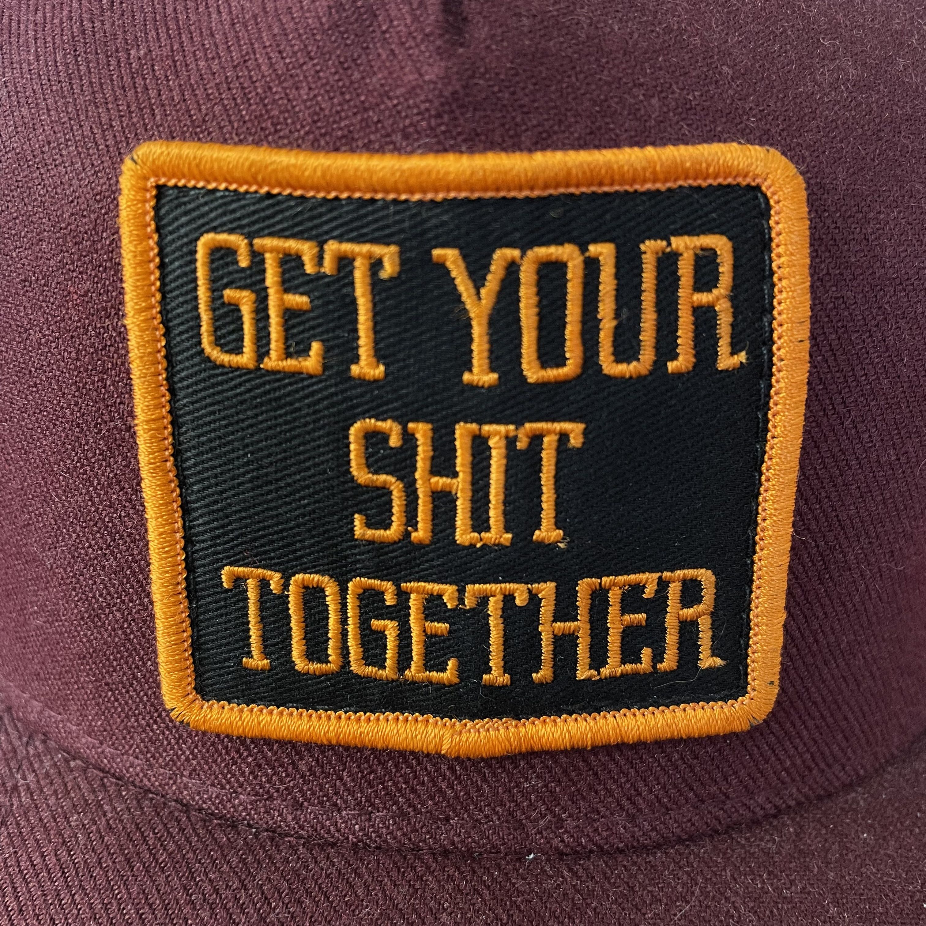 Supreme Get Your Shit Together Cap Hat Snapback Trucker 5 panel Size ONE SIZE - 2 Thumbnail