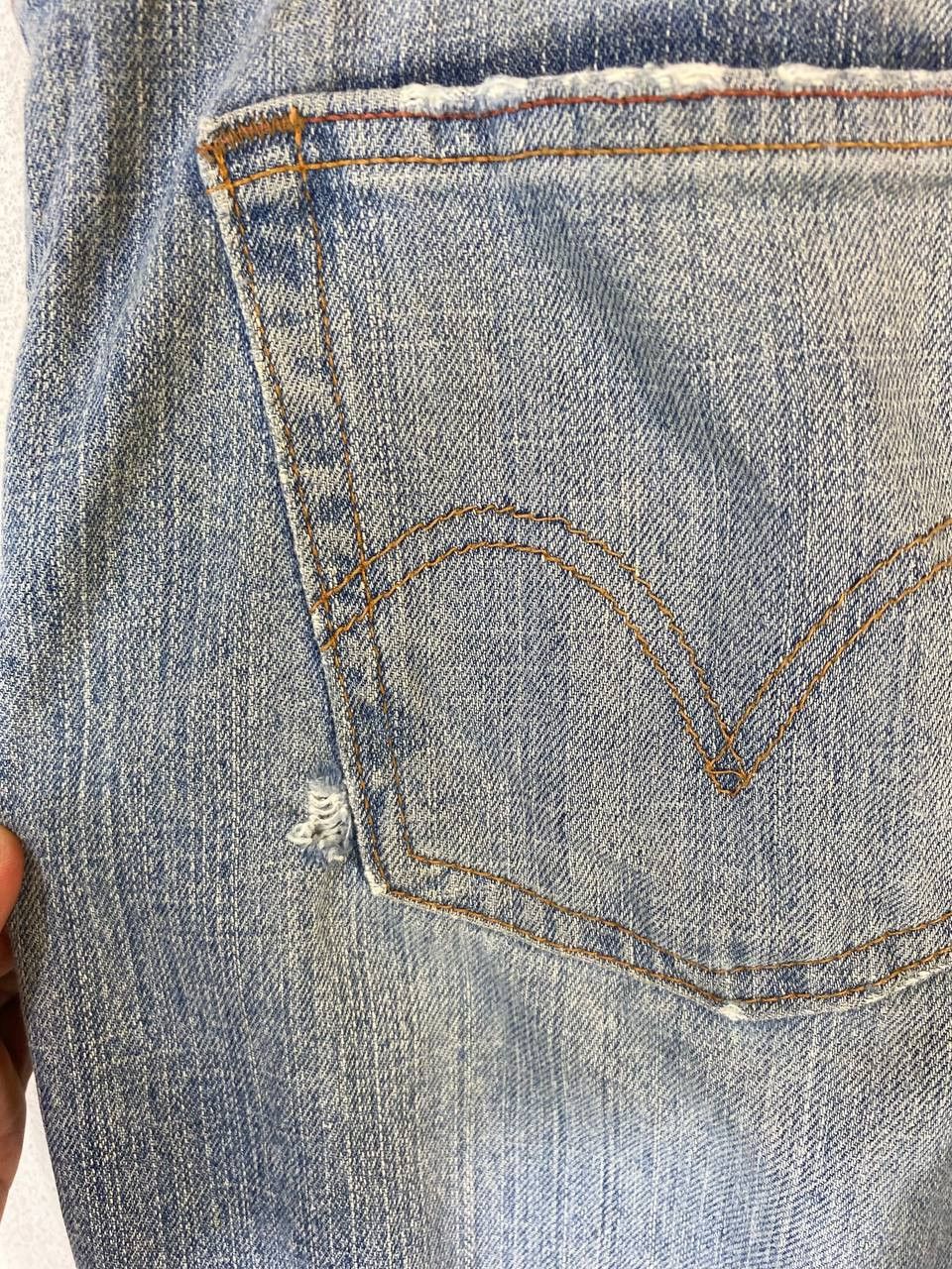 Levi's vintage levis 515 bootcut flare denim distressed Size US 38 / EU 54 - 5 Thumbnail