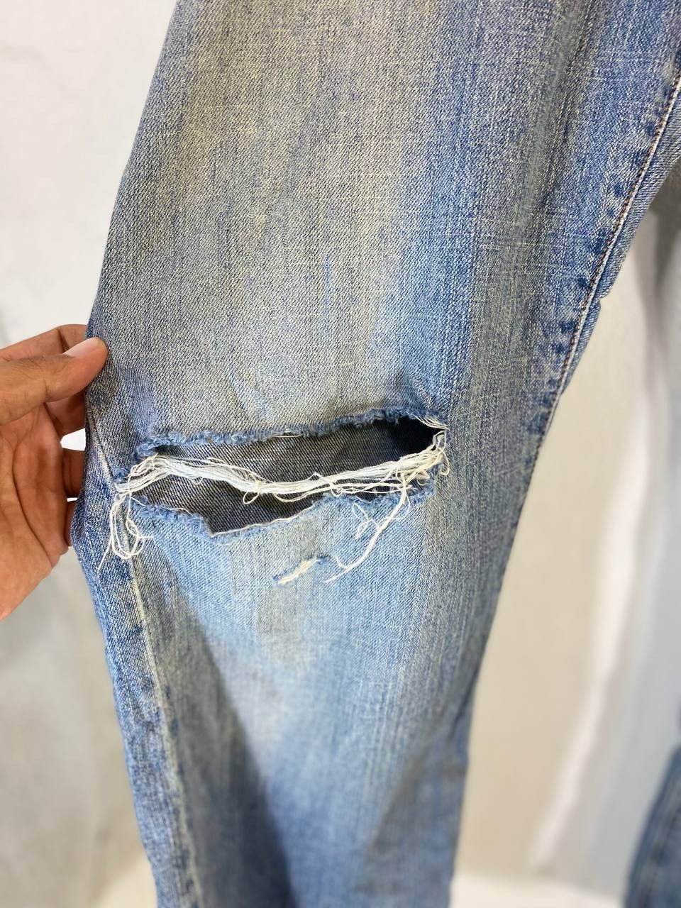 Levi's vintage levis 515 bootcut flare denim distressed Size US 38 / EU 54 - 9 Thumbnail