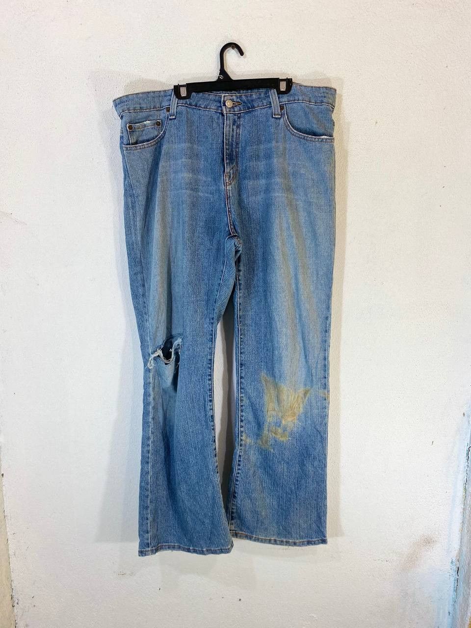 Levi's vintage levis 515 bootcut flare denim distressed Size US 38 / EU 54 - 1 Thumbnail