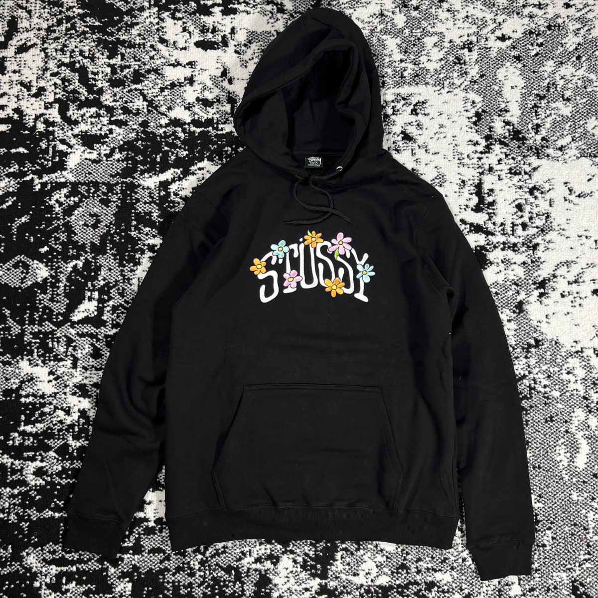 Stussy × Vintage STUSSY HOODIE IN BLACK SIZE MEDIUM Size US M / EU 48-50 / 2 - 1 Thumbnail