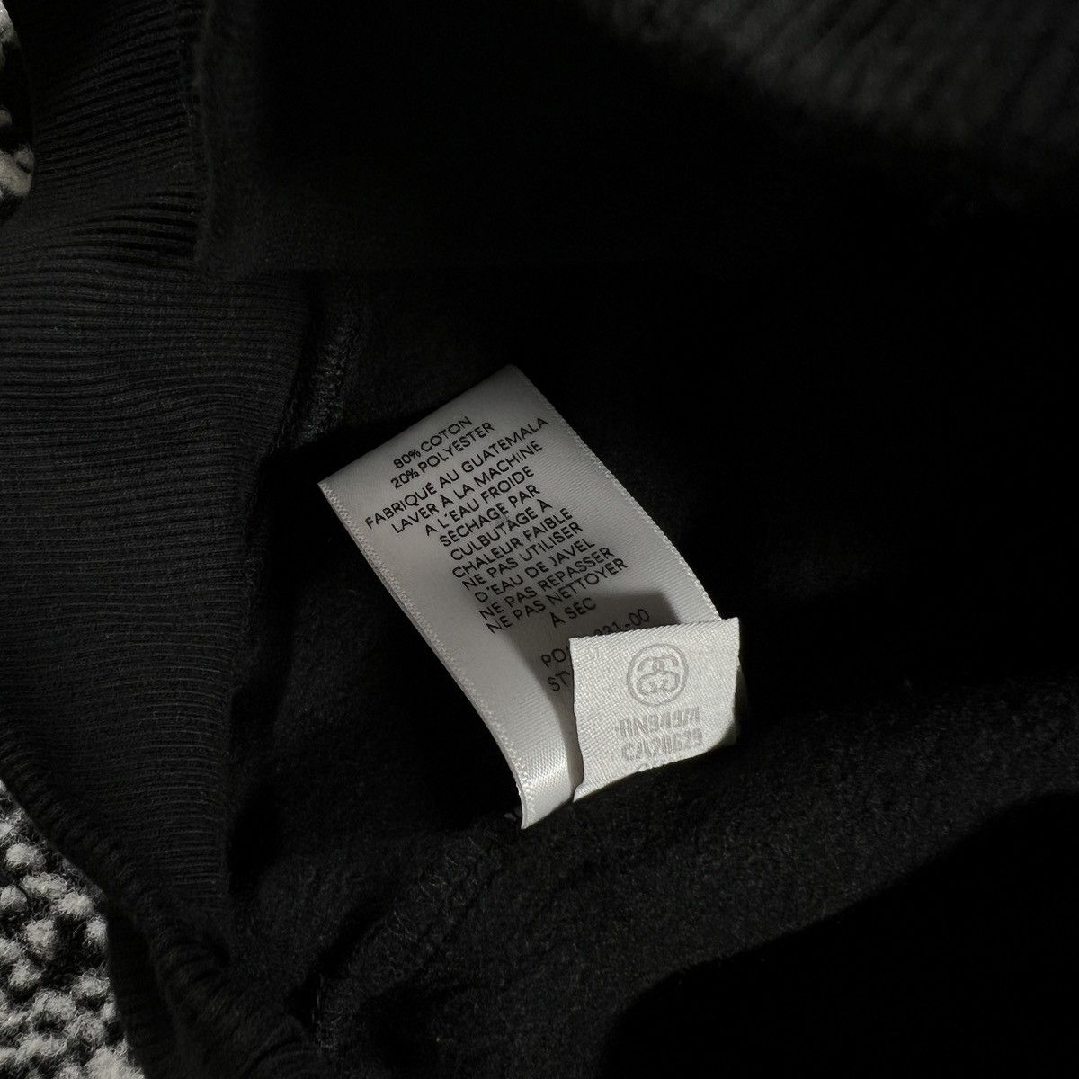 Stussy × Vintage STUSSY HOODIE IN BLACK SIZE MEDIUM Size US M / EU 48-50 / 2 - 7 Thumbnail