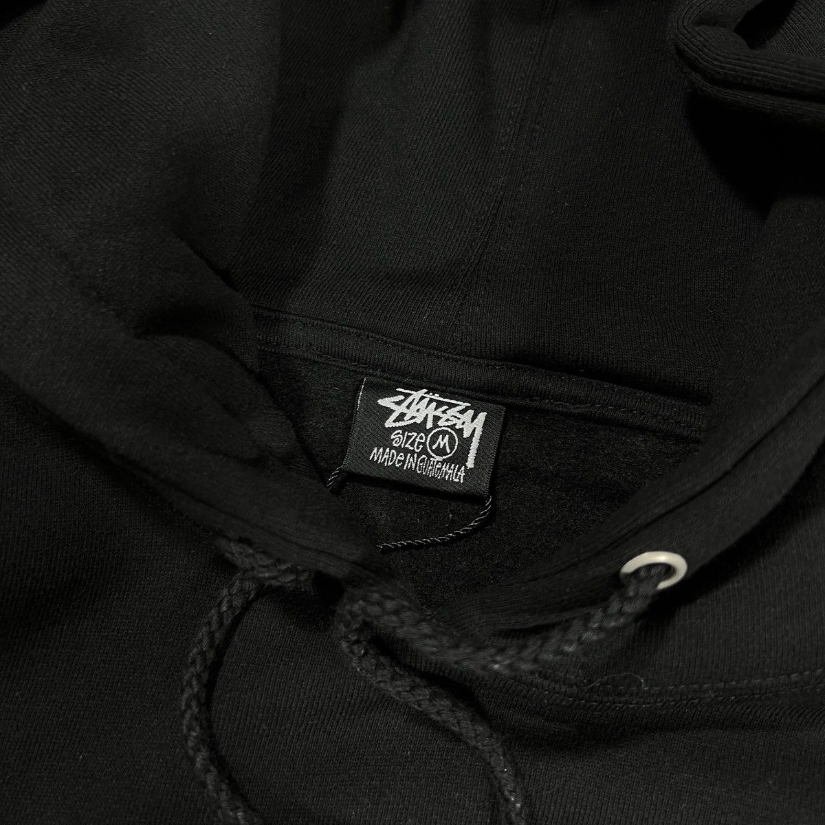Stussy × Vintage STUSSY HOODIE IN BLACK SIZE MEDIUM Size US M / EU 48-50 / 2 - 4 Thumbnail