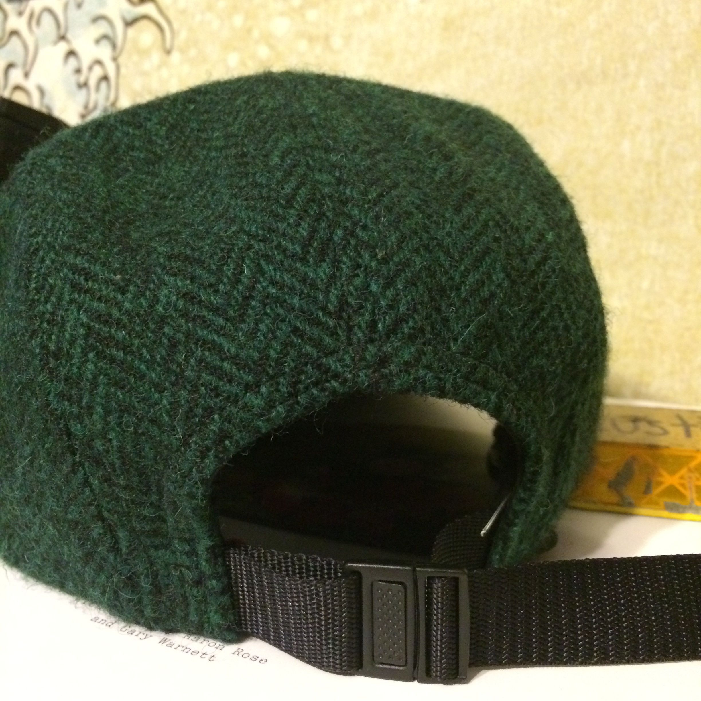 Supreme Harris Tweed 5 Panel Camp Cap (Green) | Grailed