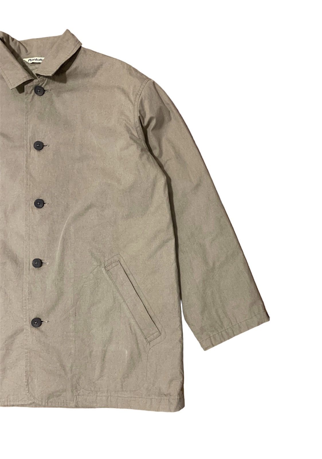 Issey Miyake Issey Miyake Plantation Pigment Dyed Overcoat Quilted Lining Size US M / EU 48-50 / 2 - 2 Thumbnail