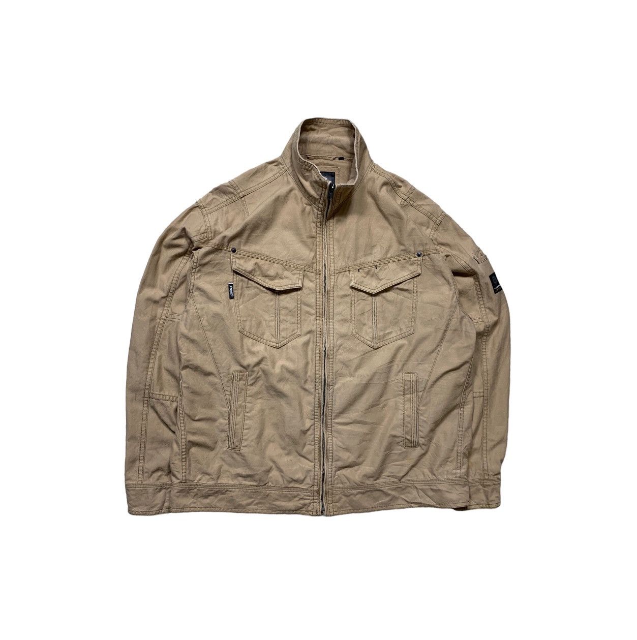 Rare Japanese Brand G Ground Jacket Multi Pockets