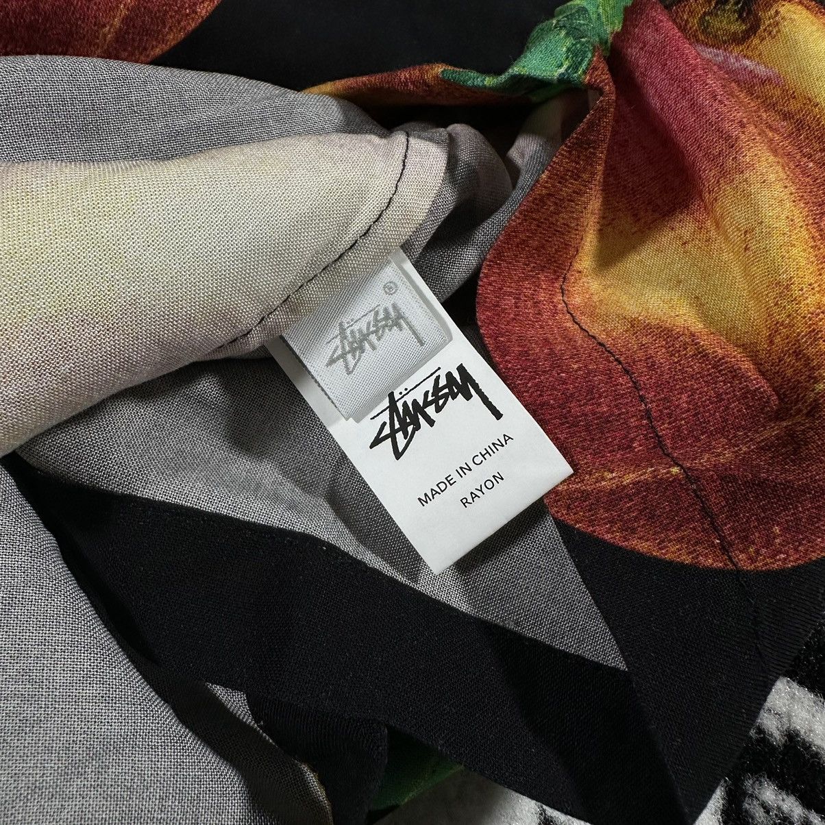 Stussy × Vintage STUSSY AUSTRALIA PEACH 🍑 SS RAYON SHIRTS - M - OVERSIZE Size US M / EU 48-50 / 2 - 5 Thumbnail