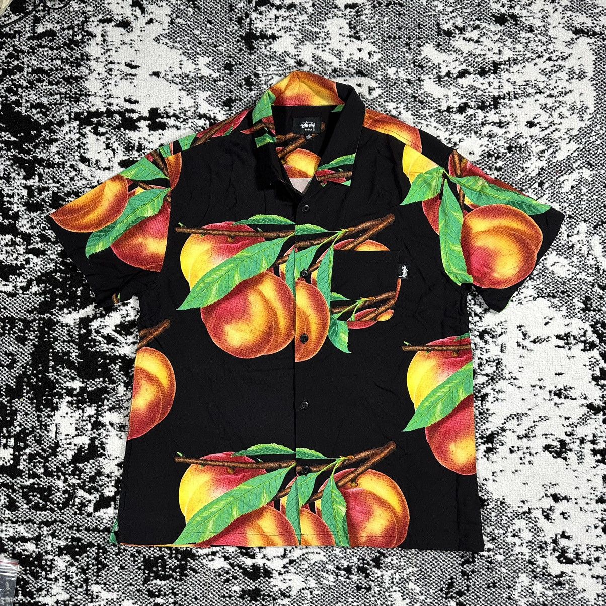 Stussy STUSSY LACE BLACK SHIRT | Grailed