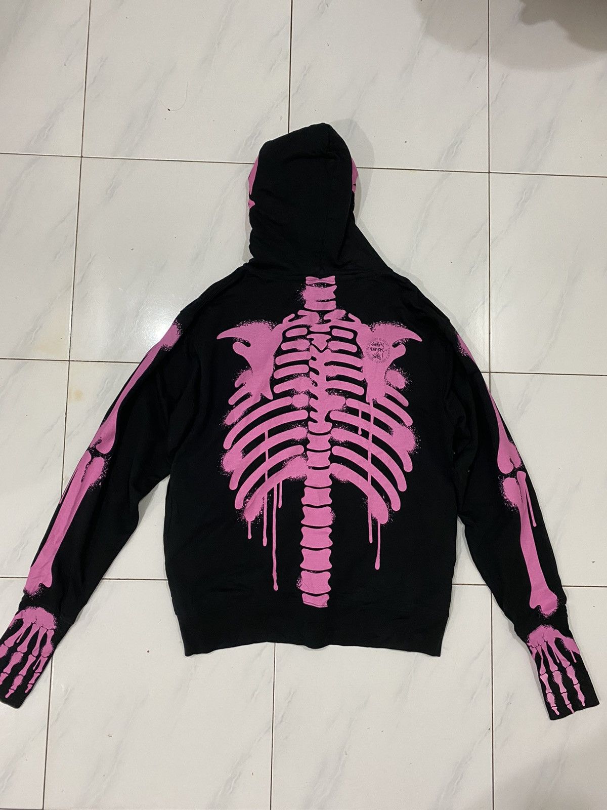 Other Holloween Dead Serious Skeleton Freaky Massive Hoodie Size US L / EU 52-54 / 3 - 5 Thumbnail