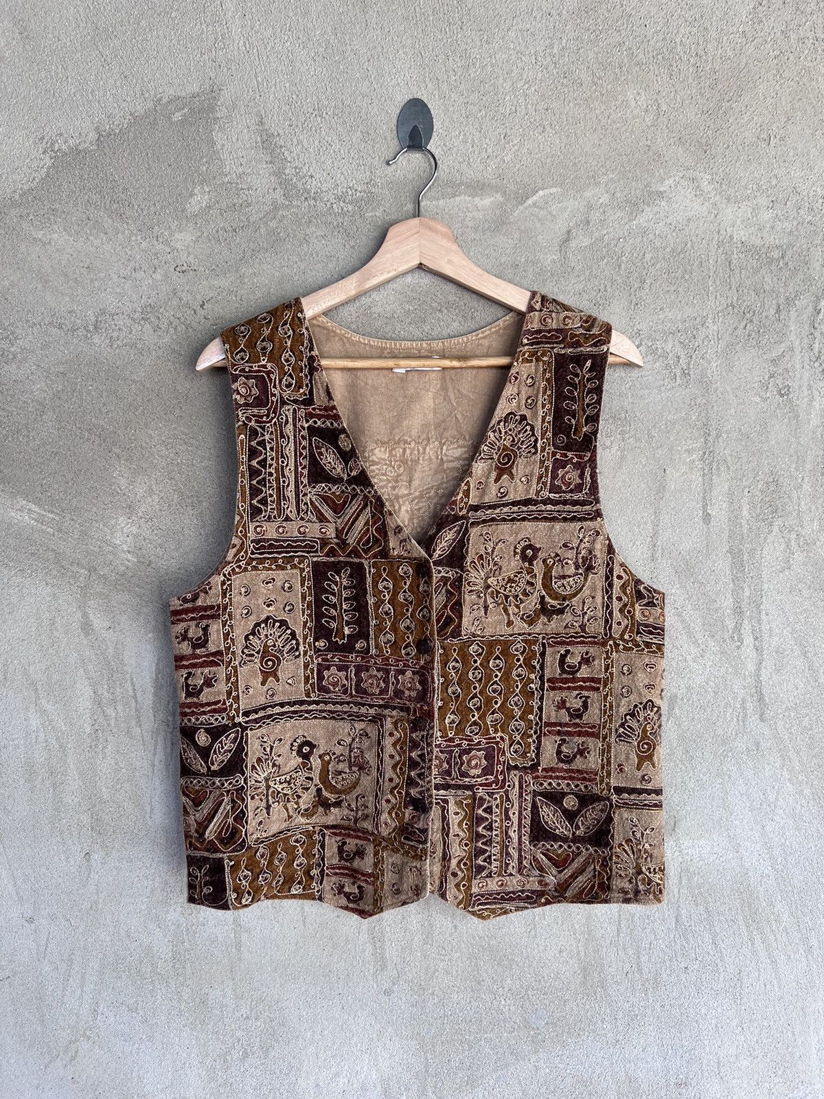 Vintage Vintage Anggo j Capital Style Vest Size US M / EU 48-50 / 2 - 2 Thumbnail