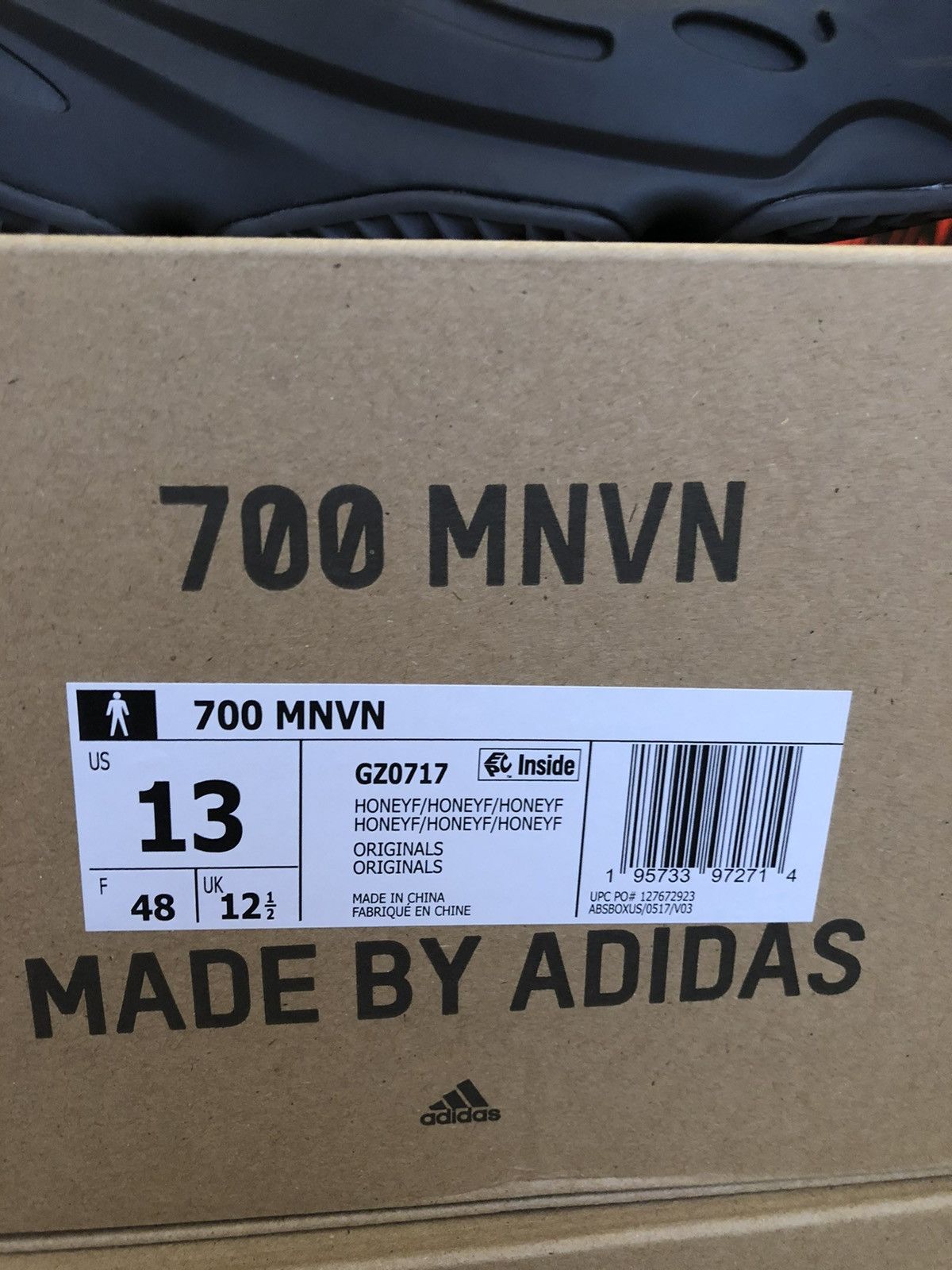 Adidas adidas Yeezy Boost 700 MNVN Honey Flux Size US 13 / EU 46 - 6 Thumbnail