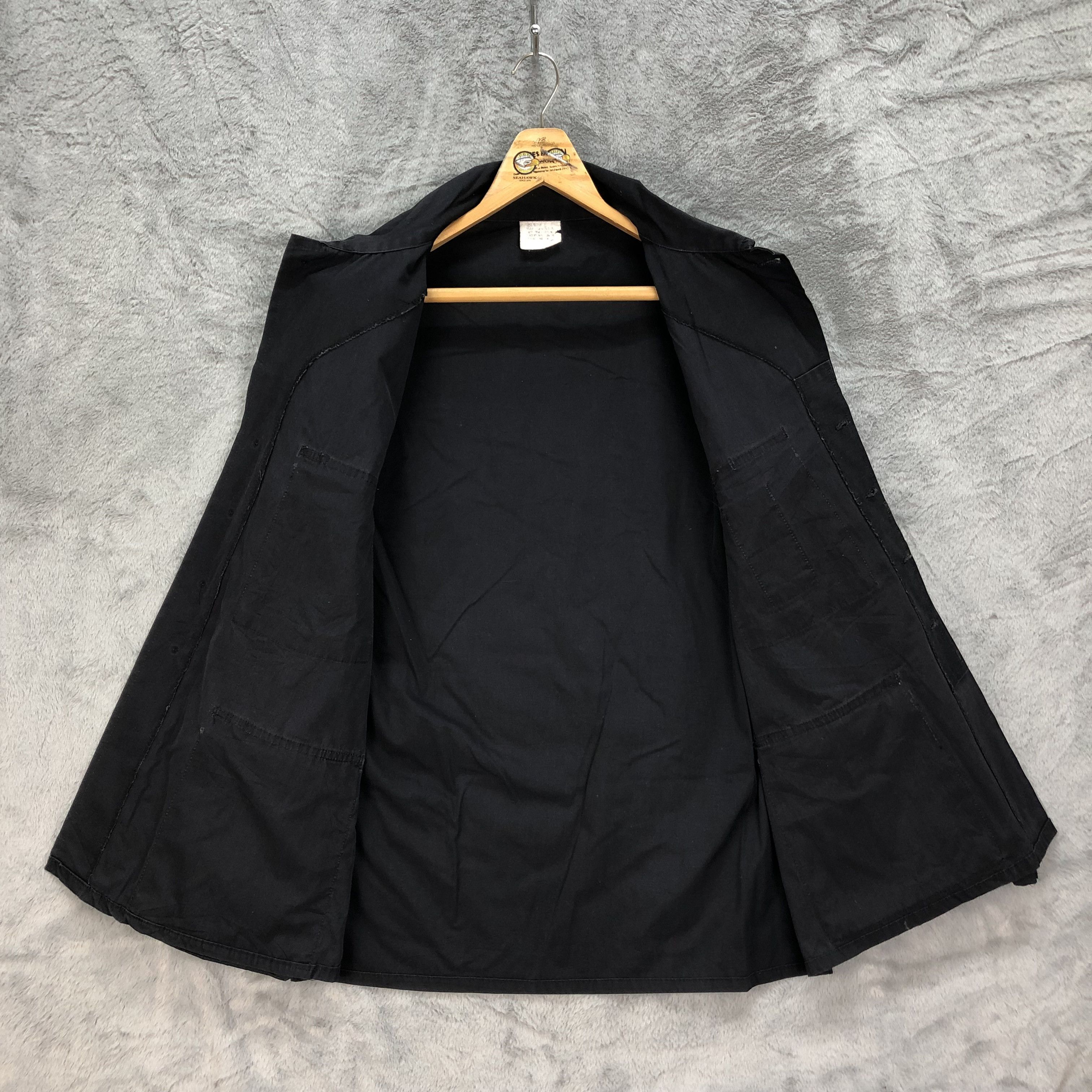 Vintage Vintage Field Jacket WW2 Black Army Jacket #4646-162 Size US XL / EU 56 / 4 - 7 Thumbnail