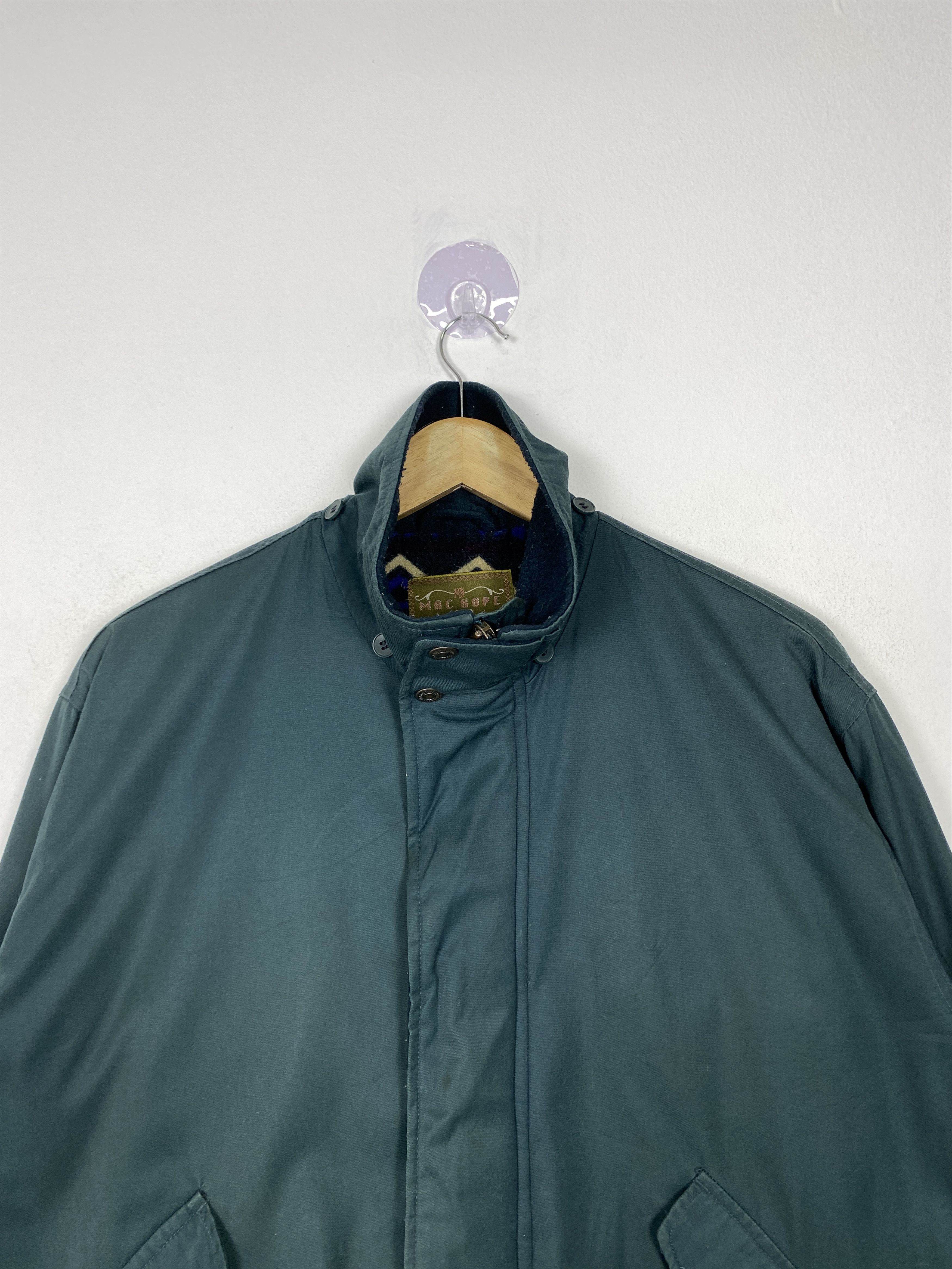 Japanese Brand Vintage Mac Hope Zip Up Jacket J1367 Size US M / EU 48-50 / 2 - 2 Thumbnail