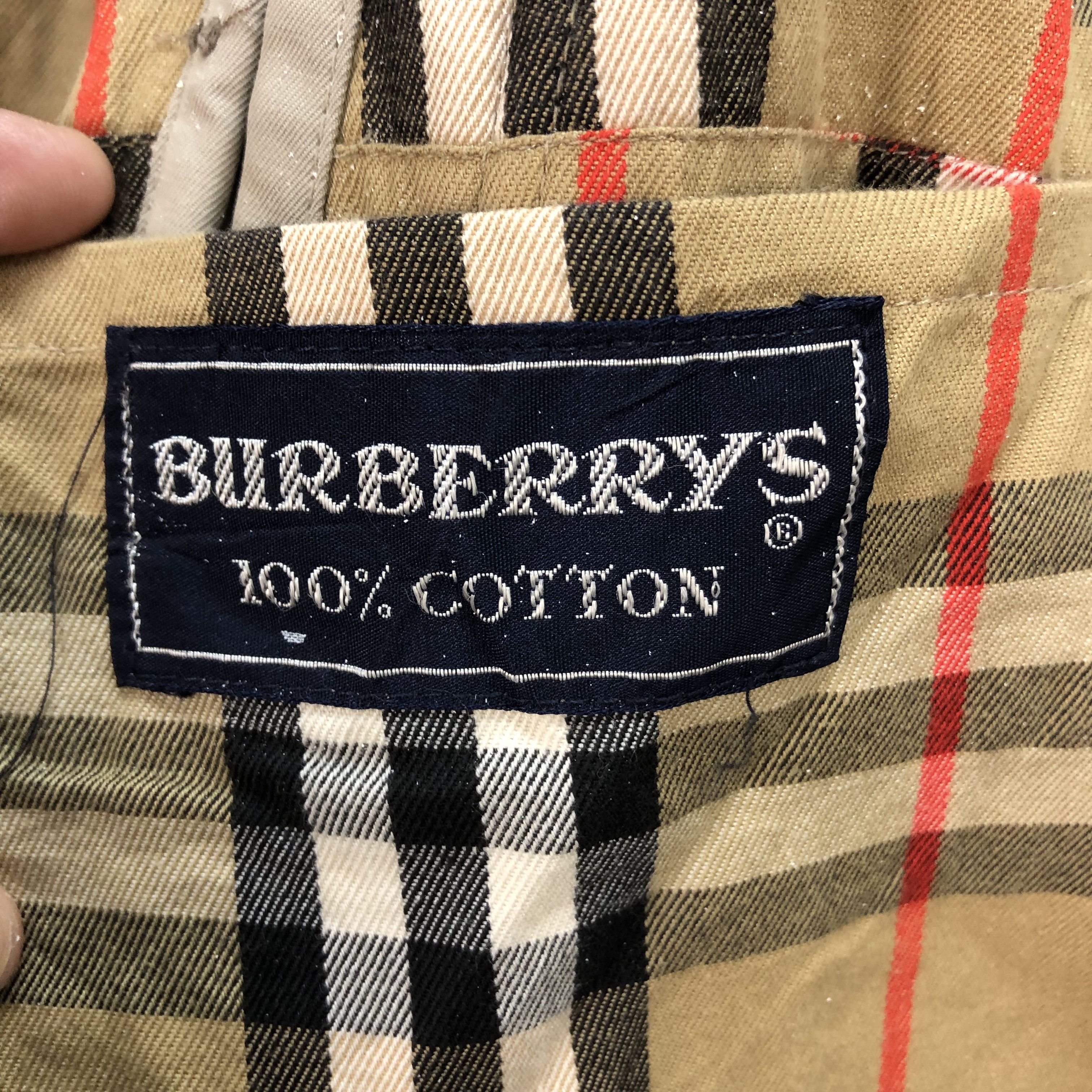 Burberry VINTAGE BURBERRYS NOVA CHECK LONG COAT #6555-73 Size US L / EU 52-54 / 3 - 7 Thumbnail