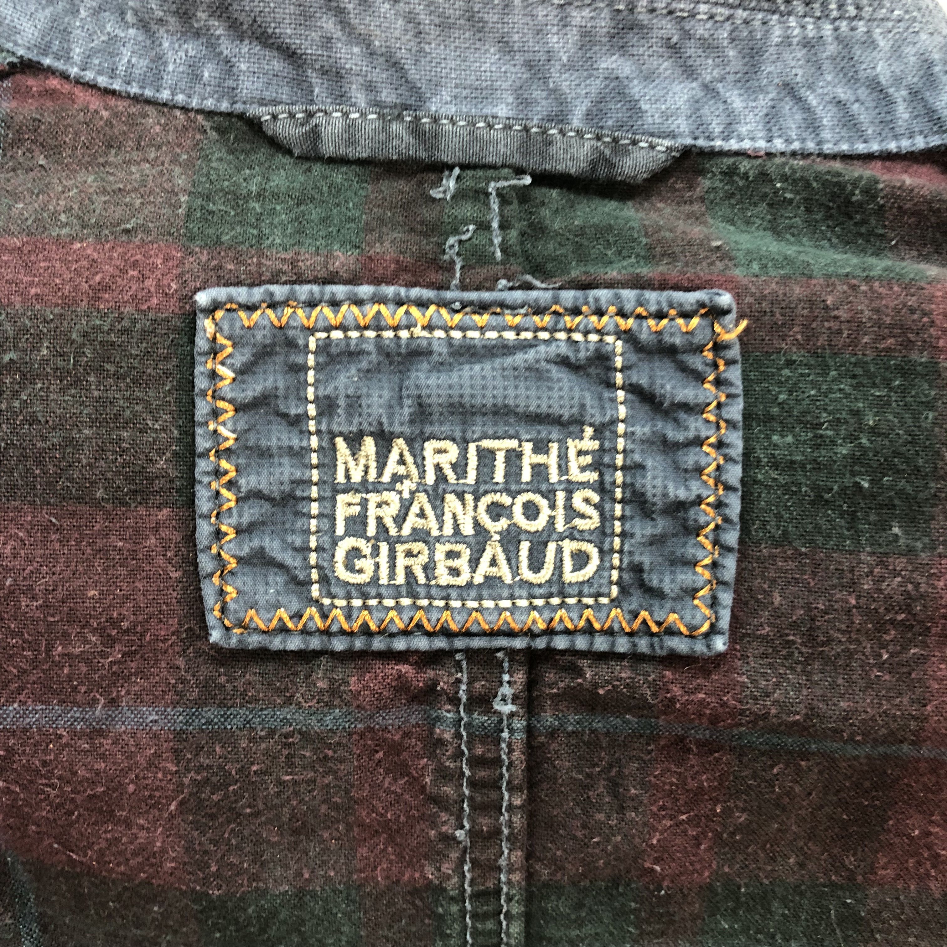 Marithe + Francois Girbaud 🔥MFG TRASHED DISTRESSED DESIGN JACKET #5761-205 Size US M / EU 48-50 / 2 - 9 Thumbnail