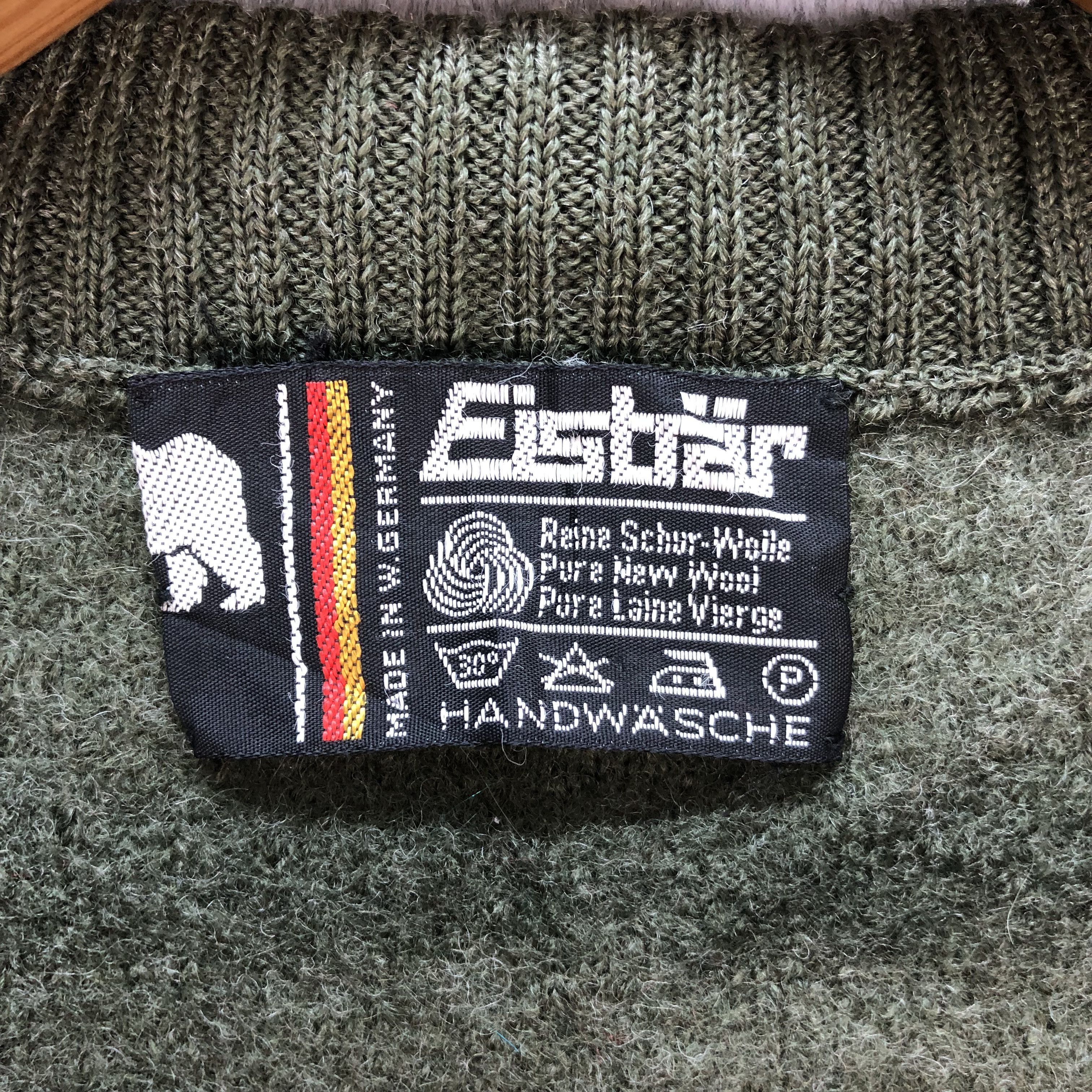 Vintage VINTAGE EISBAR WEST GERMANY GREEN WOOL JACKET #6586-75 Size US M / EU 48-50 / 2 - 9 Thumbnail