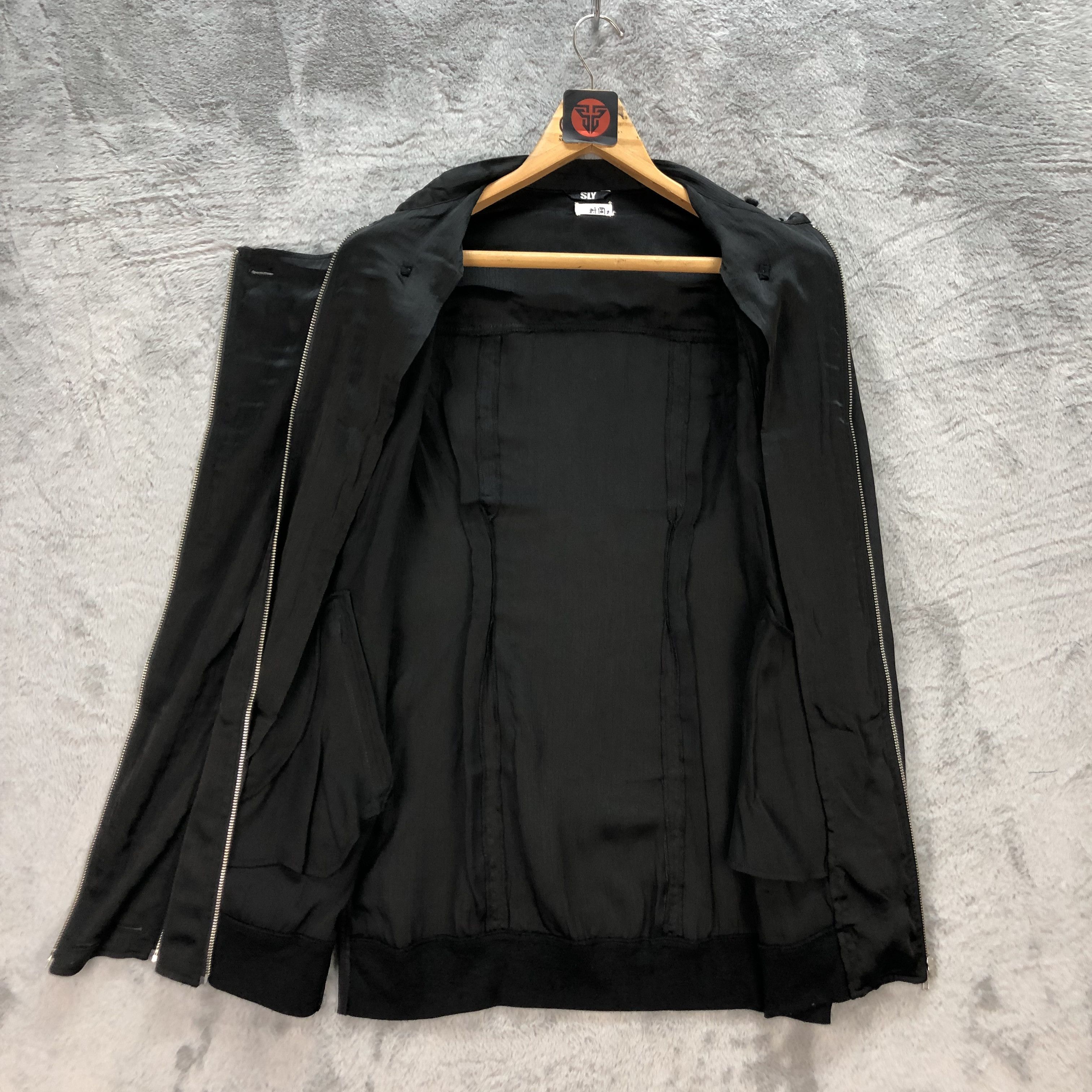 SLY SLY NICE DESIGN MULTI ZIP JACKET #6590-75 Size XS / US 0-2 / IT 36-38 - 7 Thumbnail