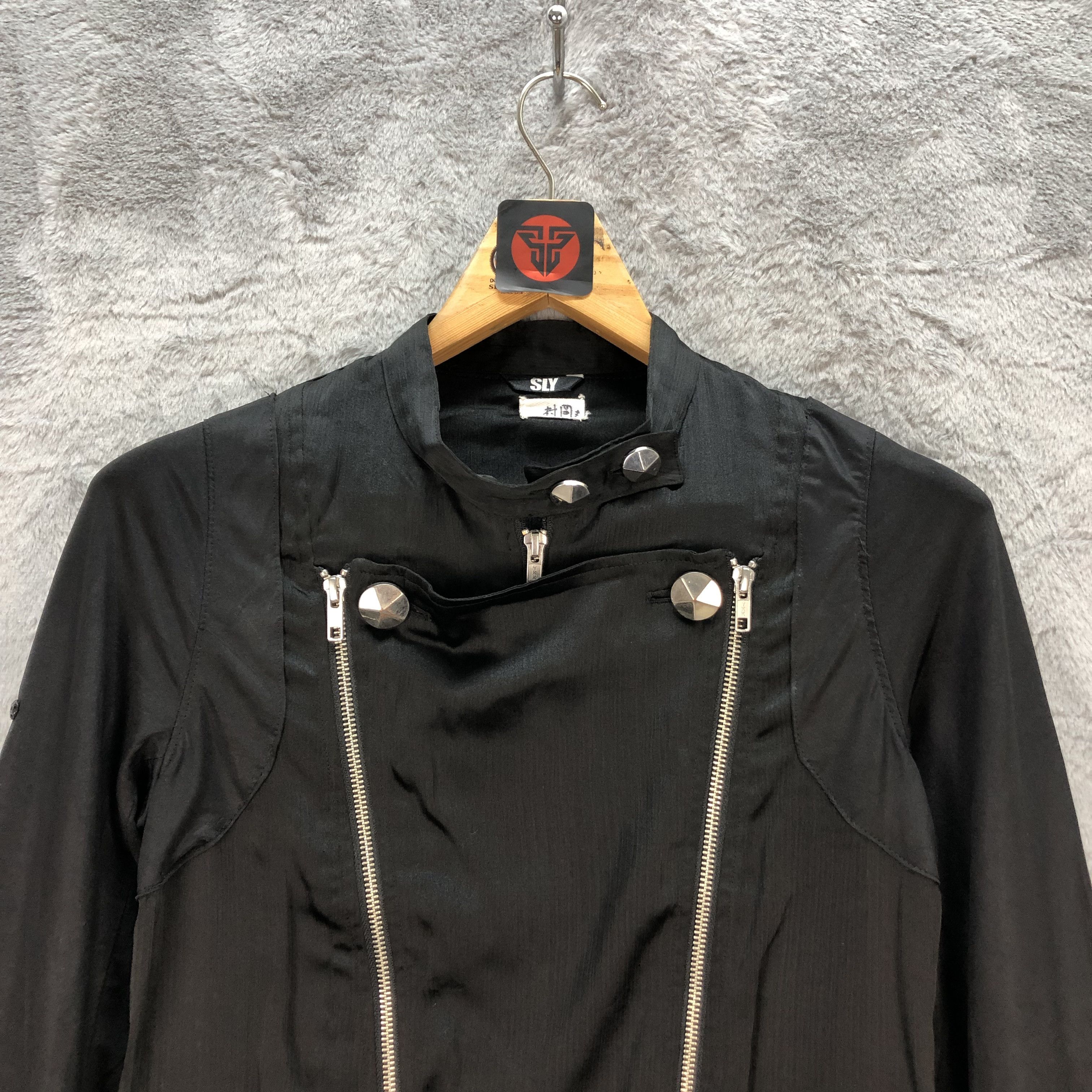 SLY SLY NICE DESIGN MULTI ZIP JACKET #6590-75 Size XS / US 0-2 / IT 36-38 - 2 Thumbnail