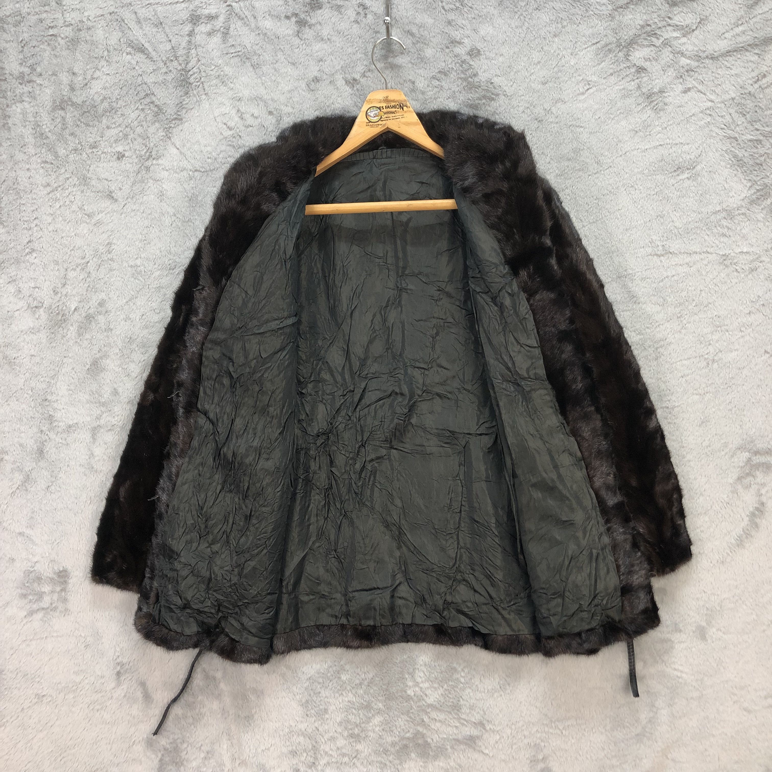 Vintage VINTAGE MINK FUR COAT JACKET #5538-196 Size US S / EU 44-46 / 1 - 7 Thumbnail