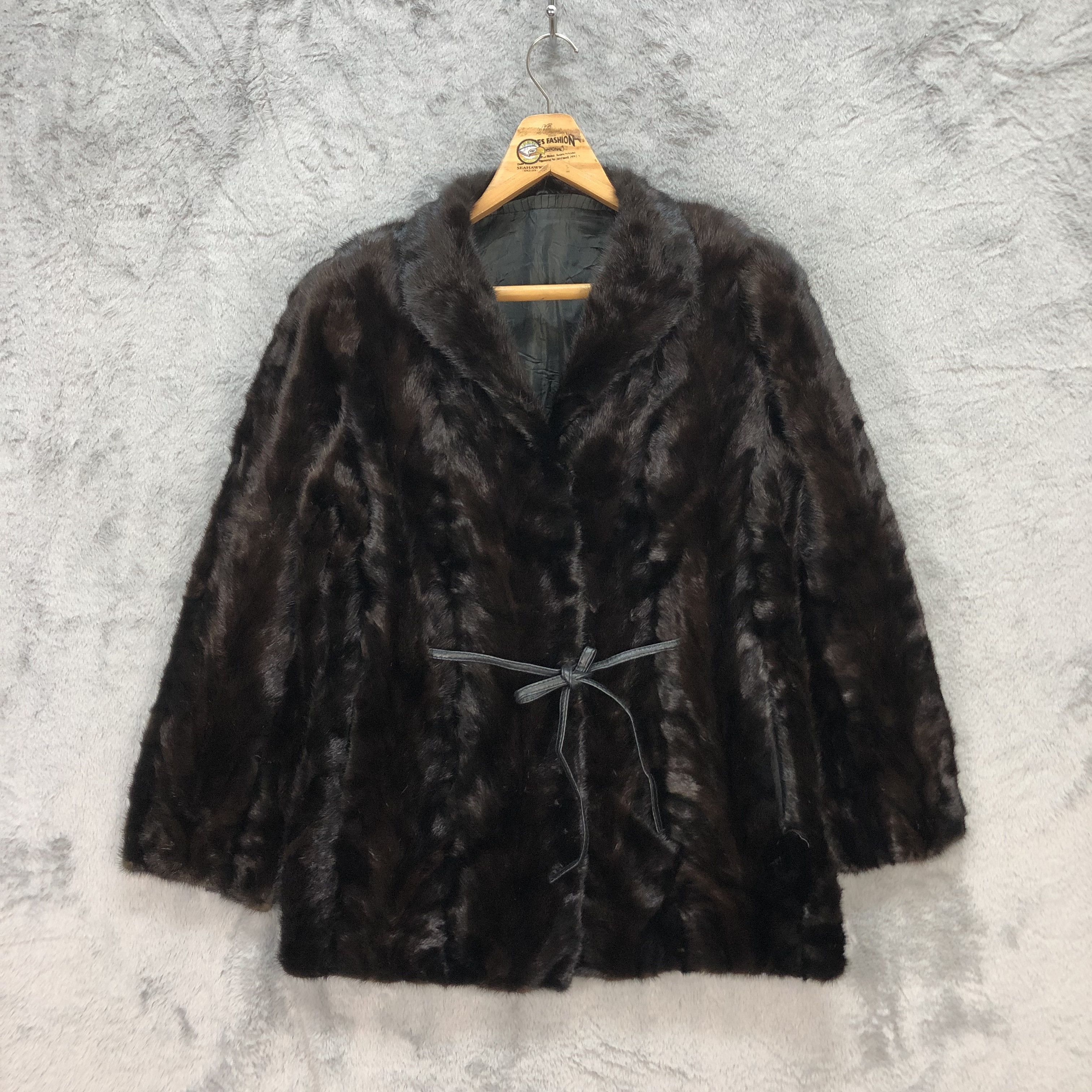 Vintage VINTAGE MINK FUR COAT JACKET #5538-196 Size US S / EU 44-46 / 1 - 1 Thumbnail