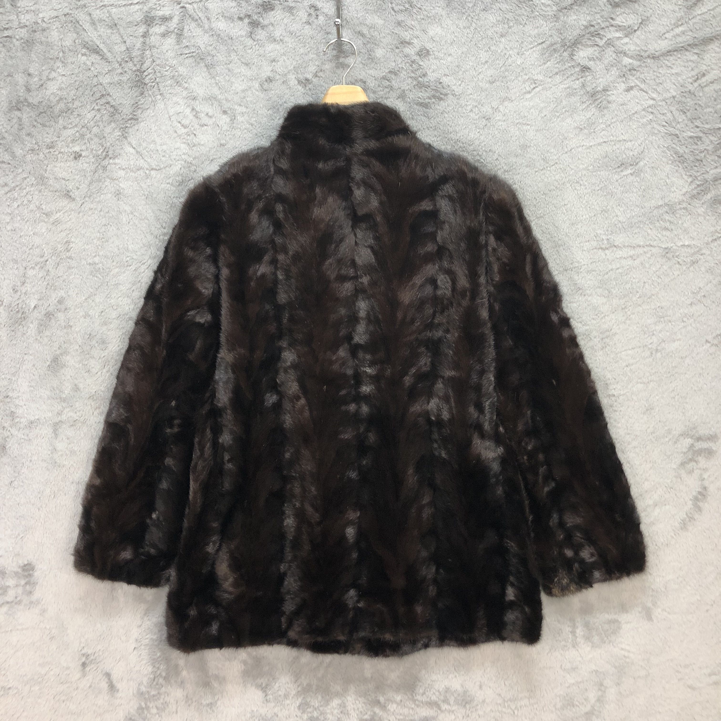 Vintage VINTAGE MINK FUR COAT JACKET #5538-196 Size US S / EU 44-46 / 1 - 8 Thumbnail