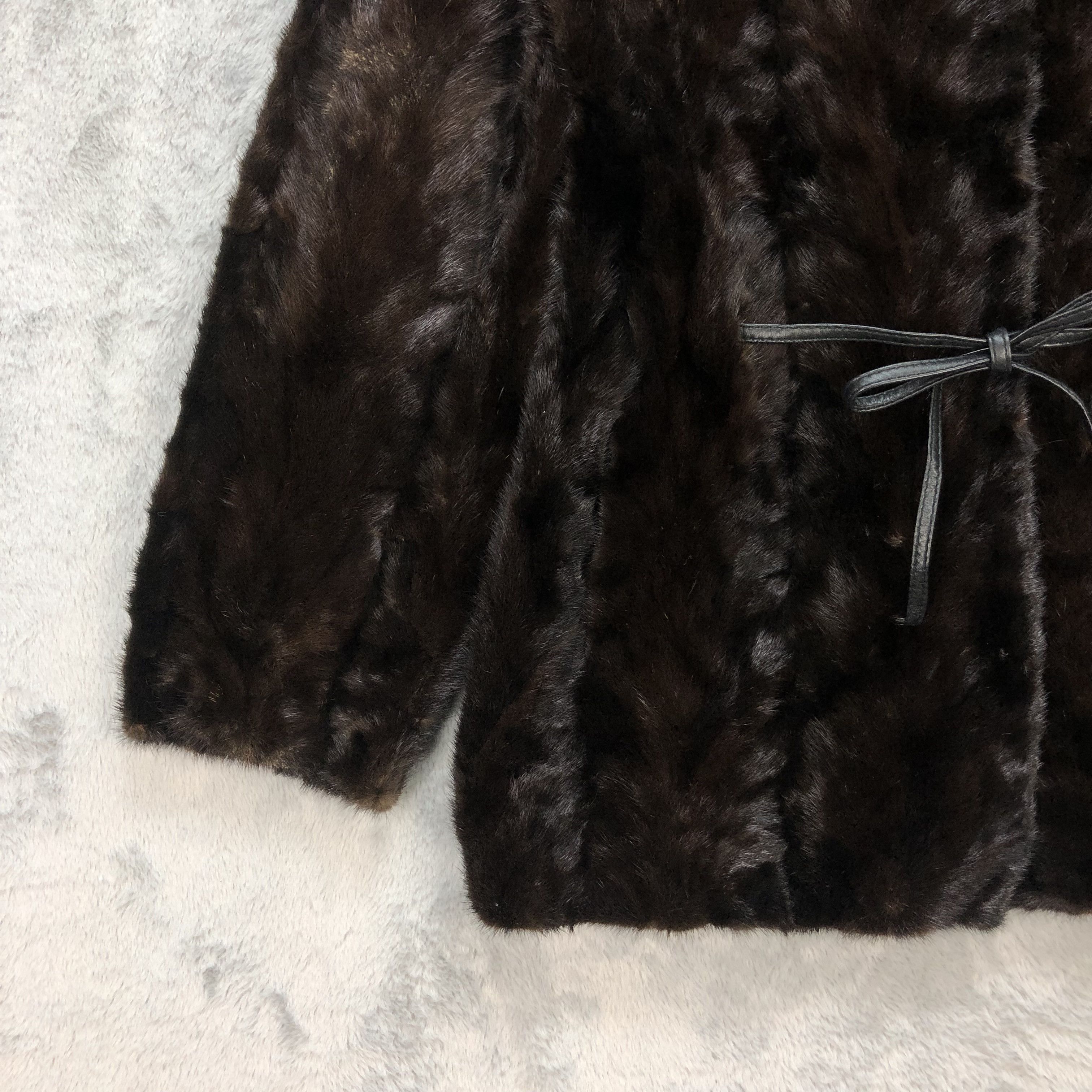 Vintage VINTAGE MINK FUR COAT JACKET #5538-196 Size US S / EU 44-46 / 1 - 5 Thumbnail
