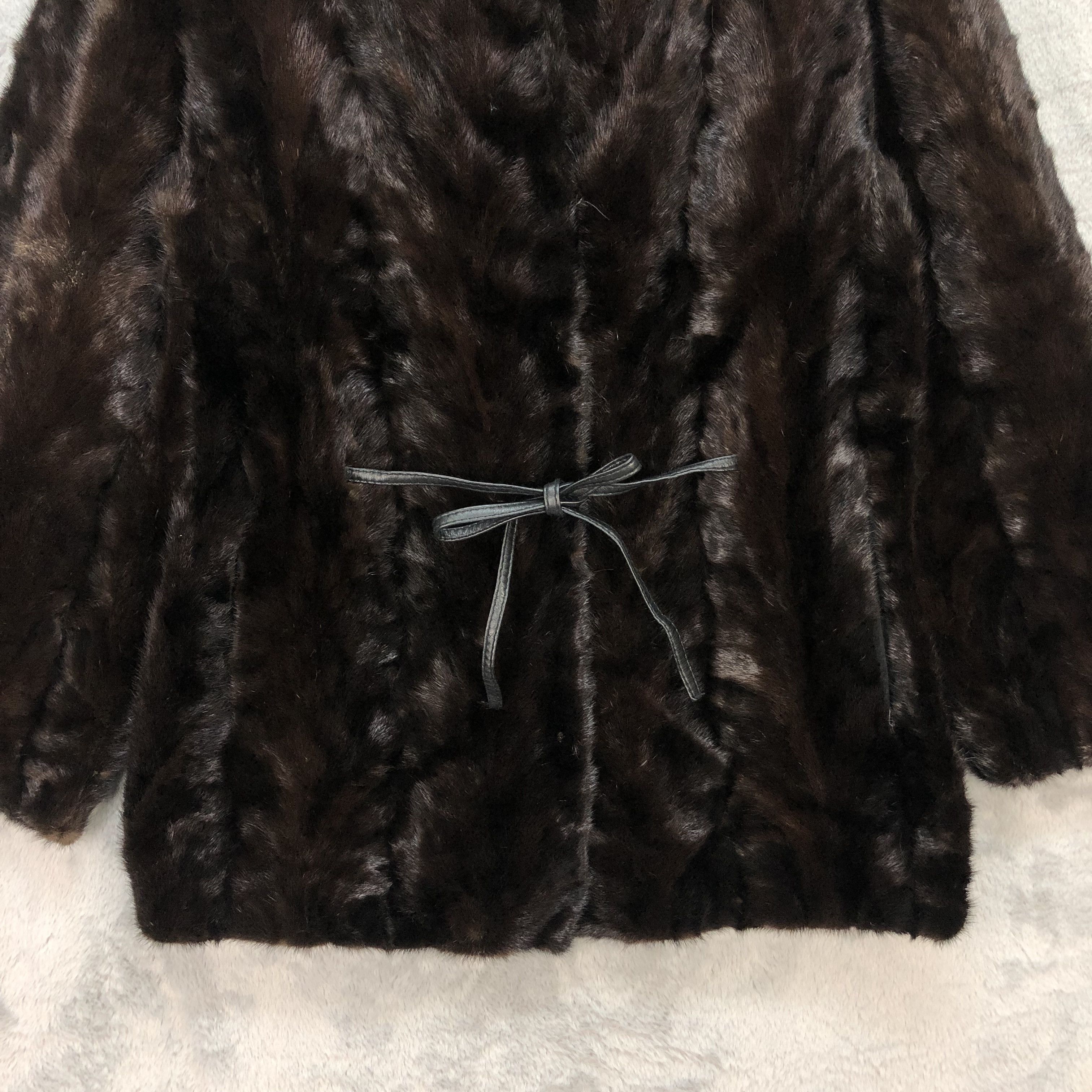 Vintage VINTAGE MINK FUR COAT JACKET #5538-196 Size US S / EU 44-46 / 1 - 4 Thumbnail
