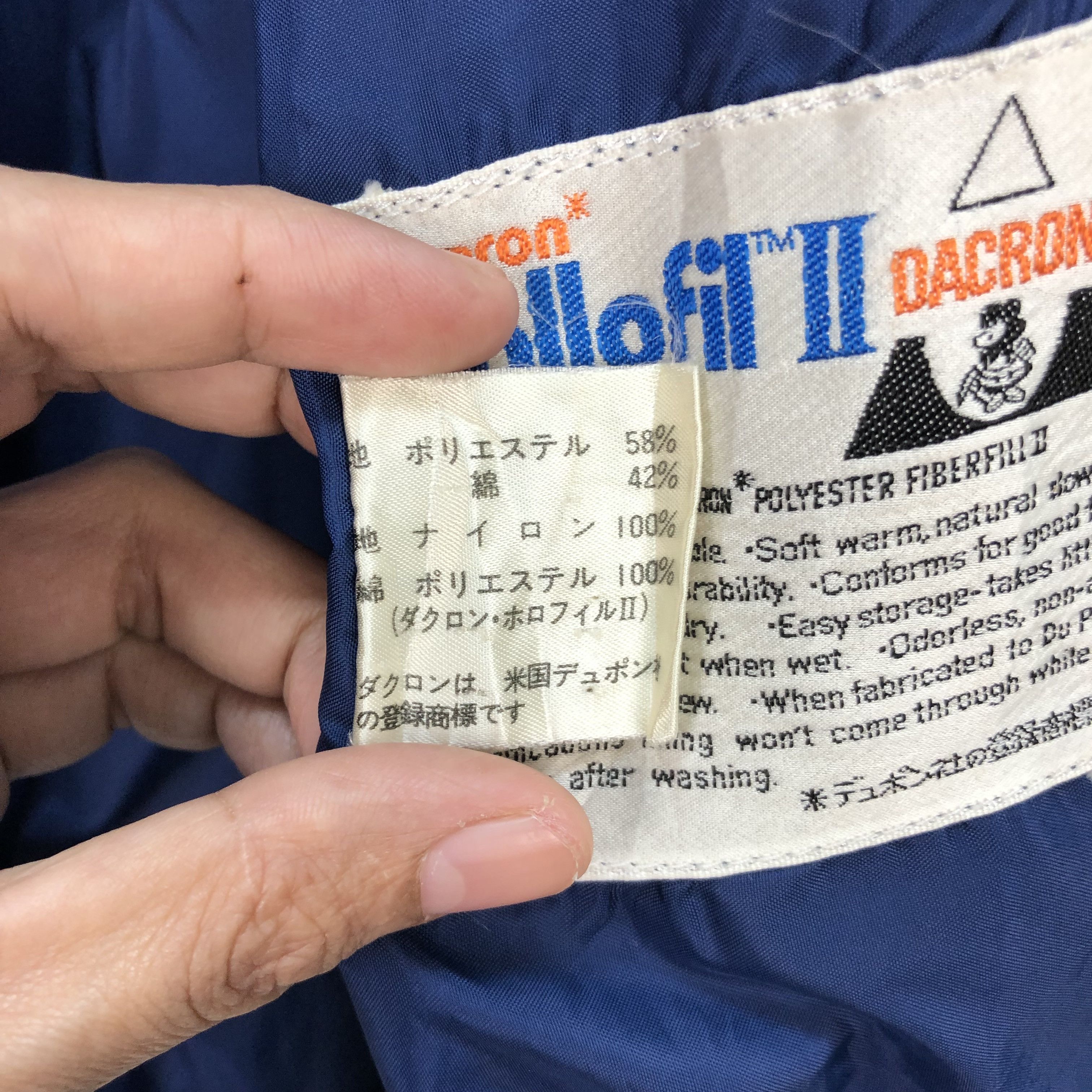 DuPont VINTAGE MONT BELL PUFFER JACKET / DOWN JACKET #5885-212 Size US L / EU 52-54 / 3 - 14 Thumbnail
