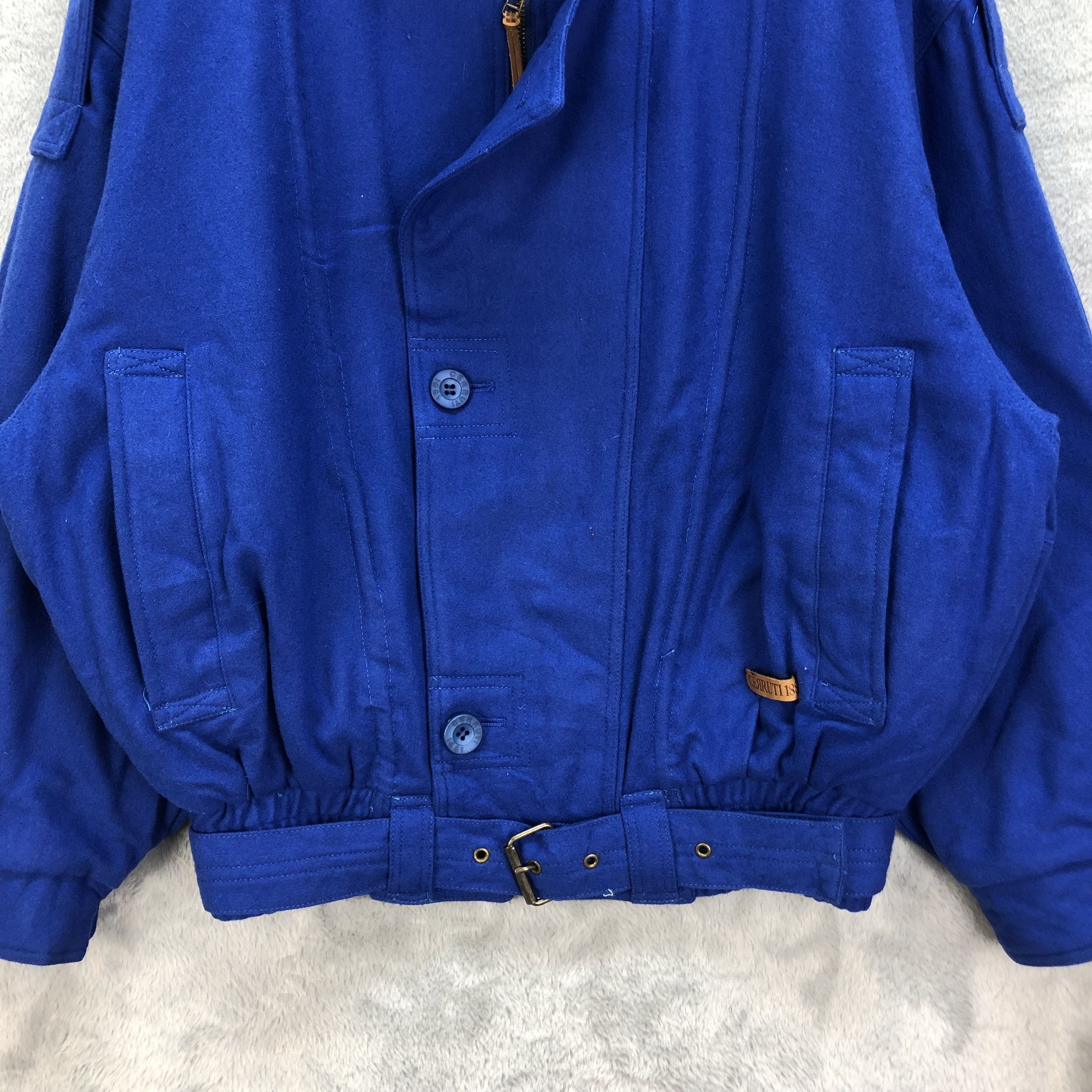 Cerruti 1881 VINTAGE CERUTTI 1881 SPORT BLUE WOOL JACKET #5496-193 Size US L / EU 52-54 / 3 - 4 Thumbnail