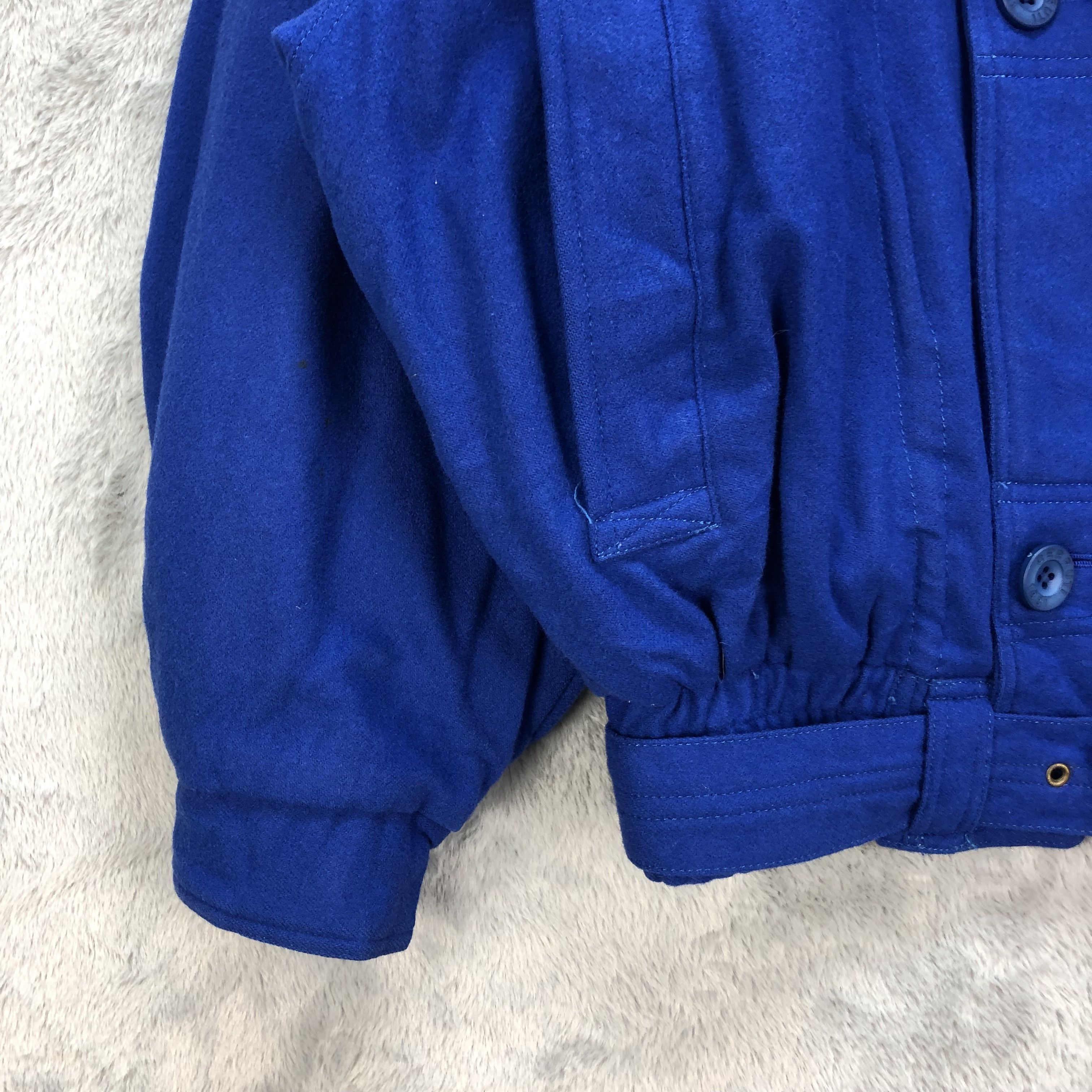 Cerruti 1881 VINTAGE CERUTTI 1881 SPORT BLUE WOOL JACKET #5496-193 Size US L / EU 52-54 / 3 - 5 Thumbnail