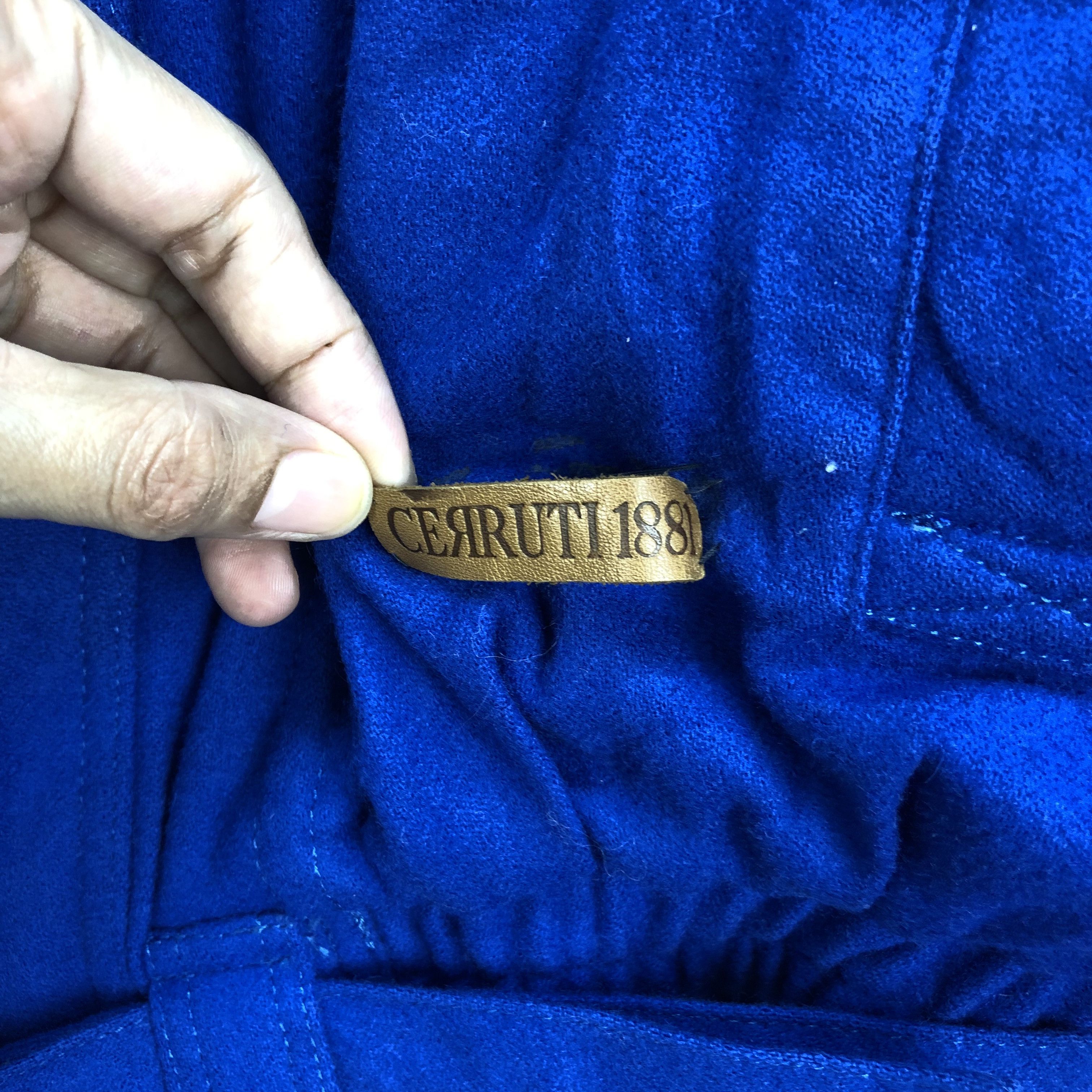 Cerruti 1881 VINTAGE CERUTTI 1881 SPORT BLUE WOOL JACKET #5496-193 Size US L / EU 52-54 / 3 - 7 Thumbnail