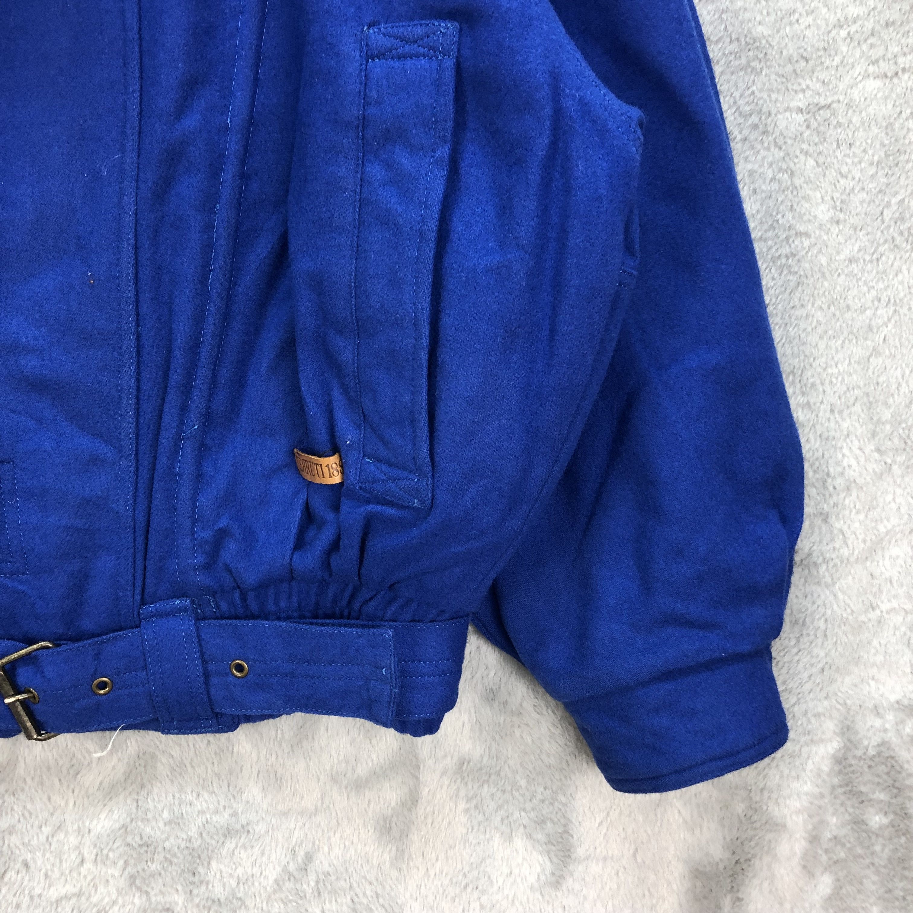 Cerruti 1881 VINTAGE CERUTTI 1881 SPORT BLUE WOOL JACKET #5496-193 Size US L / EU 52-54 / 3 - 6 Thumbnail
