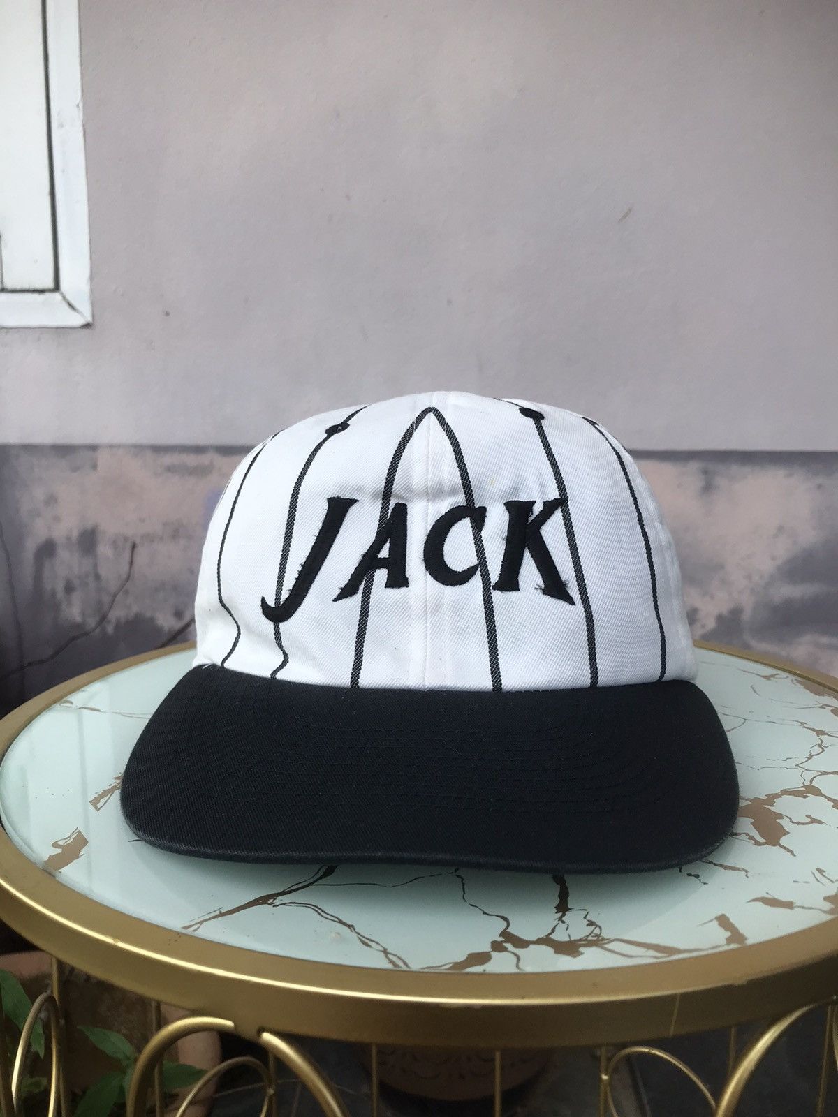 Japanese Brand Jack Stripes Cap Hat von dutch Size ONE SIZE - 1 Thumbnail
