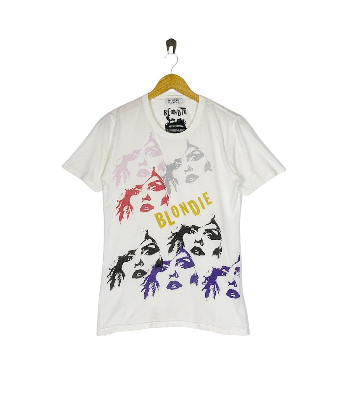 image of Hysteric Glamour X Blondie I Got Nasty Habit Shirt in White, Men's (Size Small)