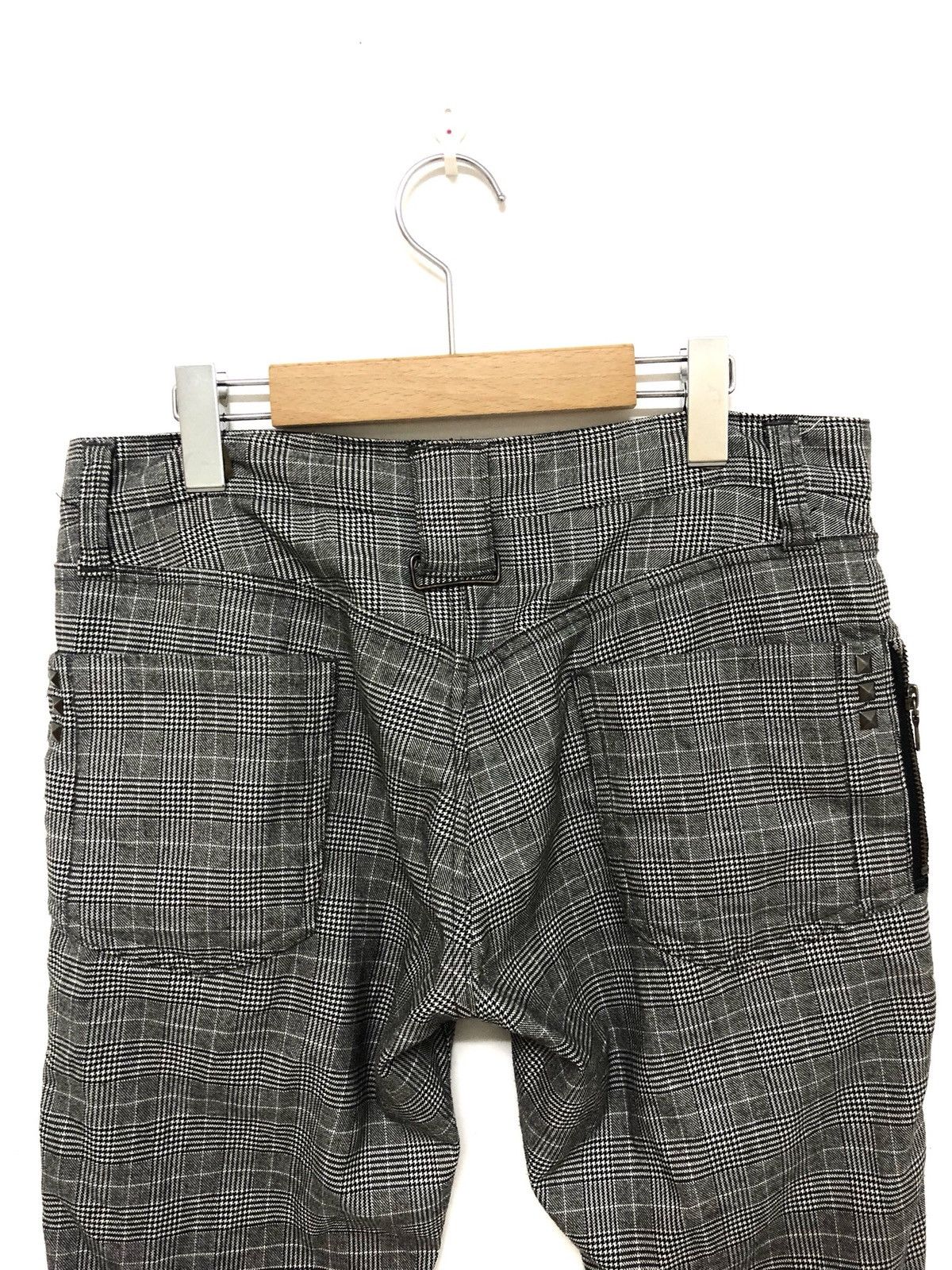 PPFM PPFM Japanese Brand Tartan Pants With Stud Size US 32 / EU 48 - 5 Thumbnail