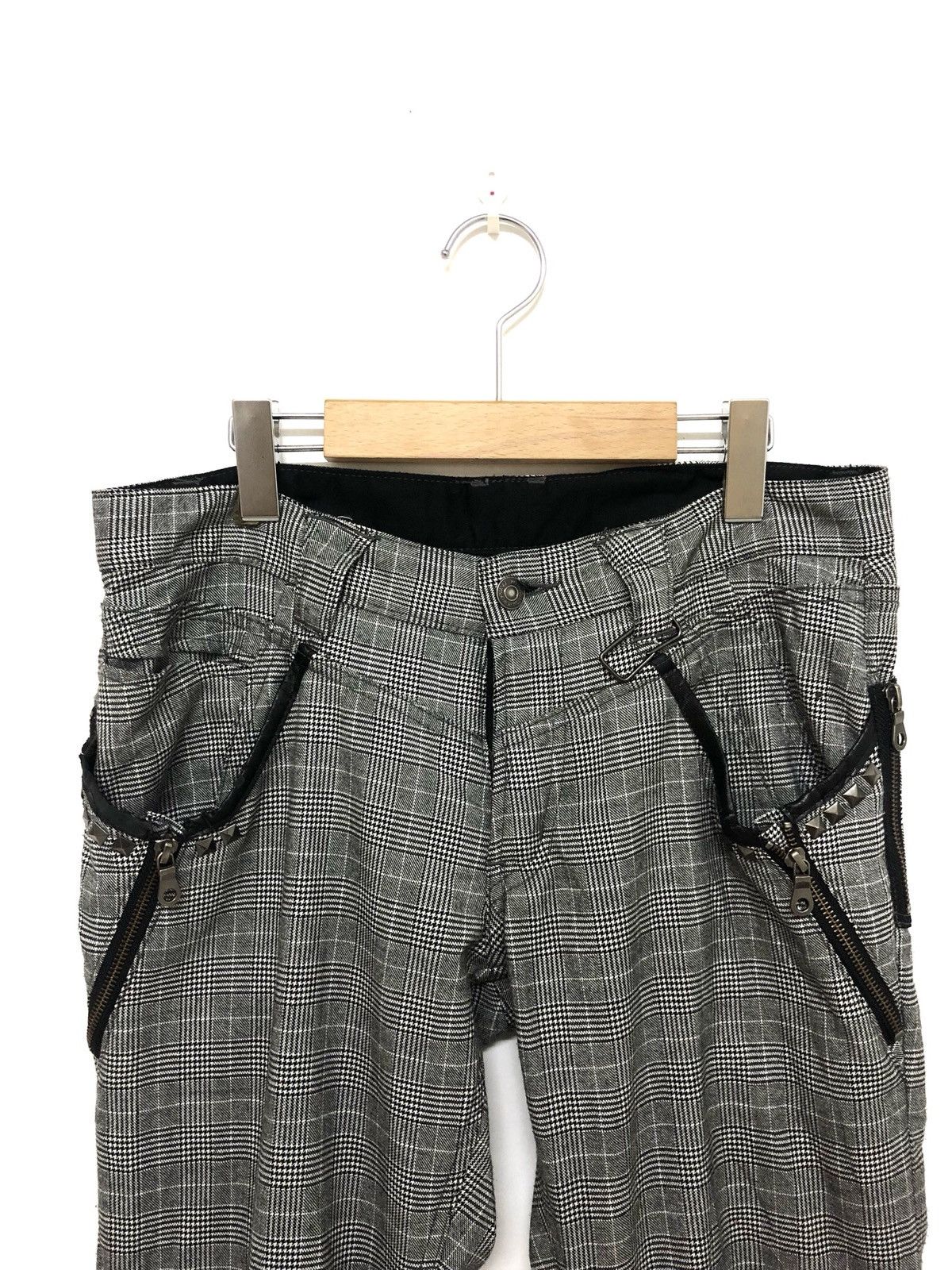 PPFM PPFM Japanese Brand Tartan Pants With Stud Size US 32 / EU 48 - 3 Thumbnail