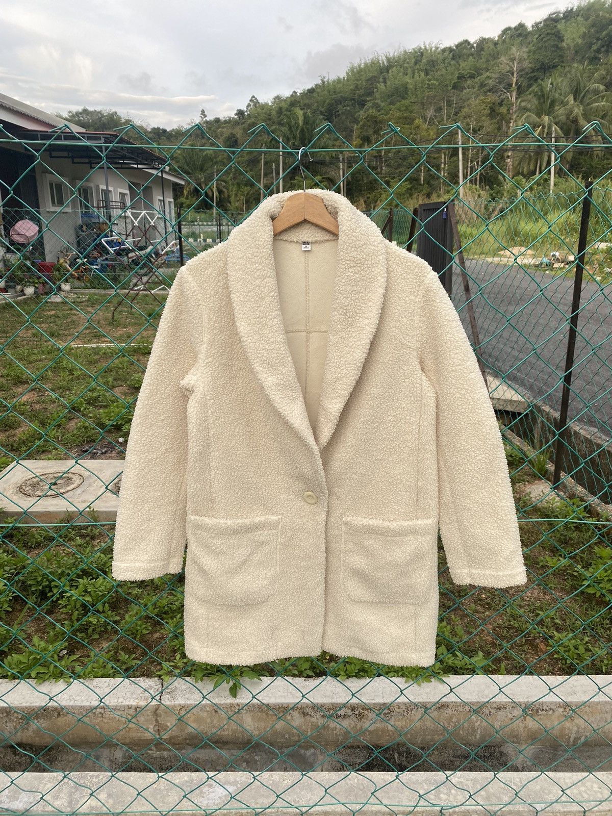 Japanese Brand × Uniqlo AW Uniqlo Autumn Winter Fleece Cardigan Size M / US 6-8 / IT 42-44 - 1 Thumbnail