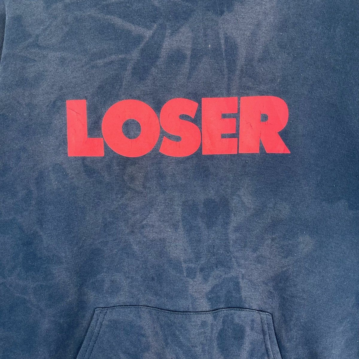 Band Tees × Vintage 00s LOSER Sub Pop Label Record Faded Hoodie Size US M / EU 48-50 / 2 - 8 Thumbnail