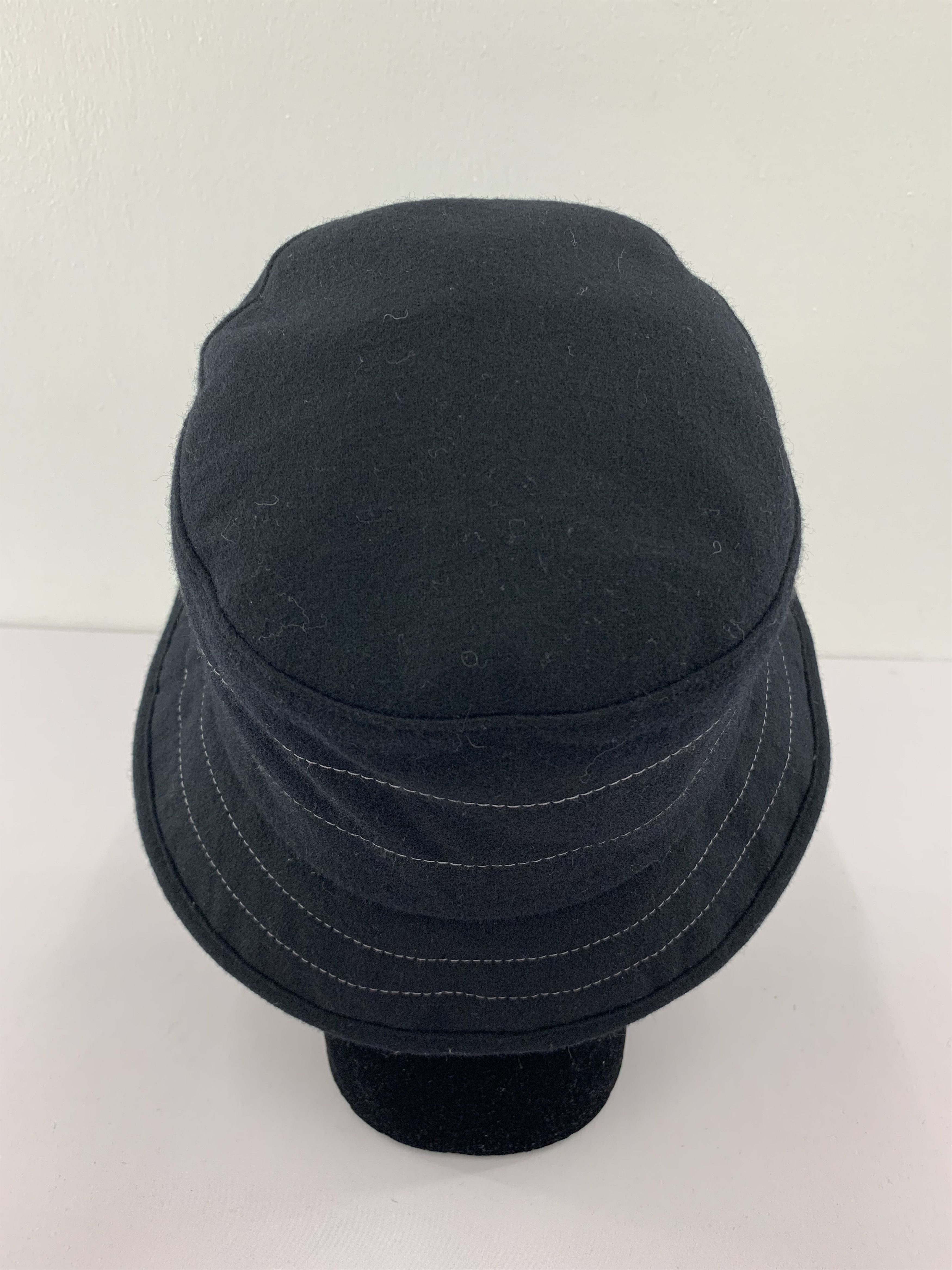 Japanese Brand Black Bucket Hats Nice Design - SS1228 Size ONE SIZE - 5 Thumbnail