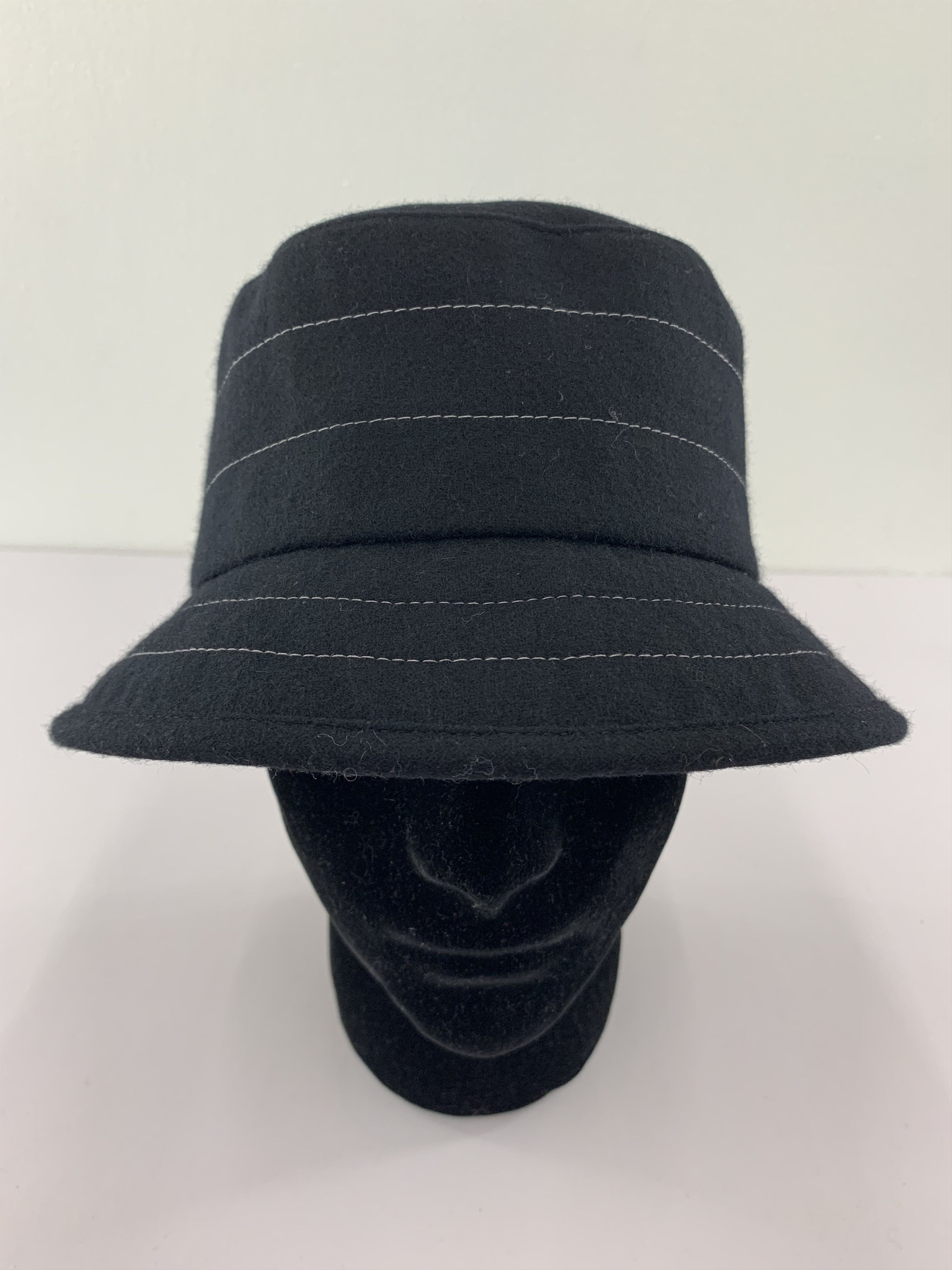 Japanese Brand Black Bucket Hats Nice Design - SS1228 Size ONE SIZE - 4 Thumbnail