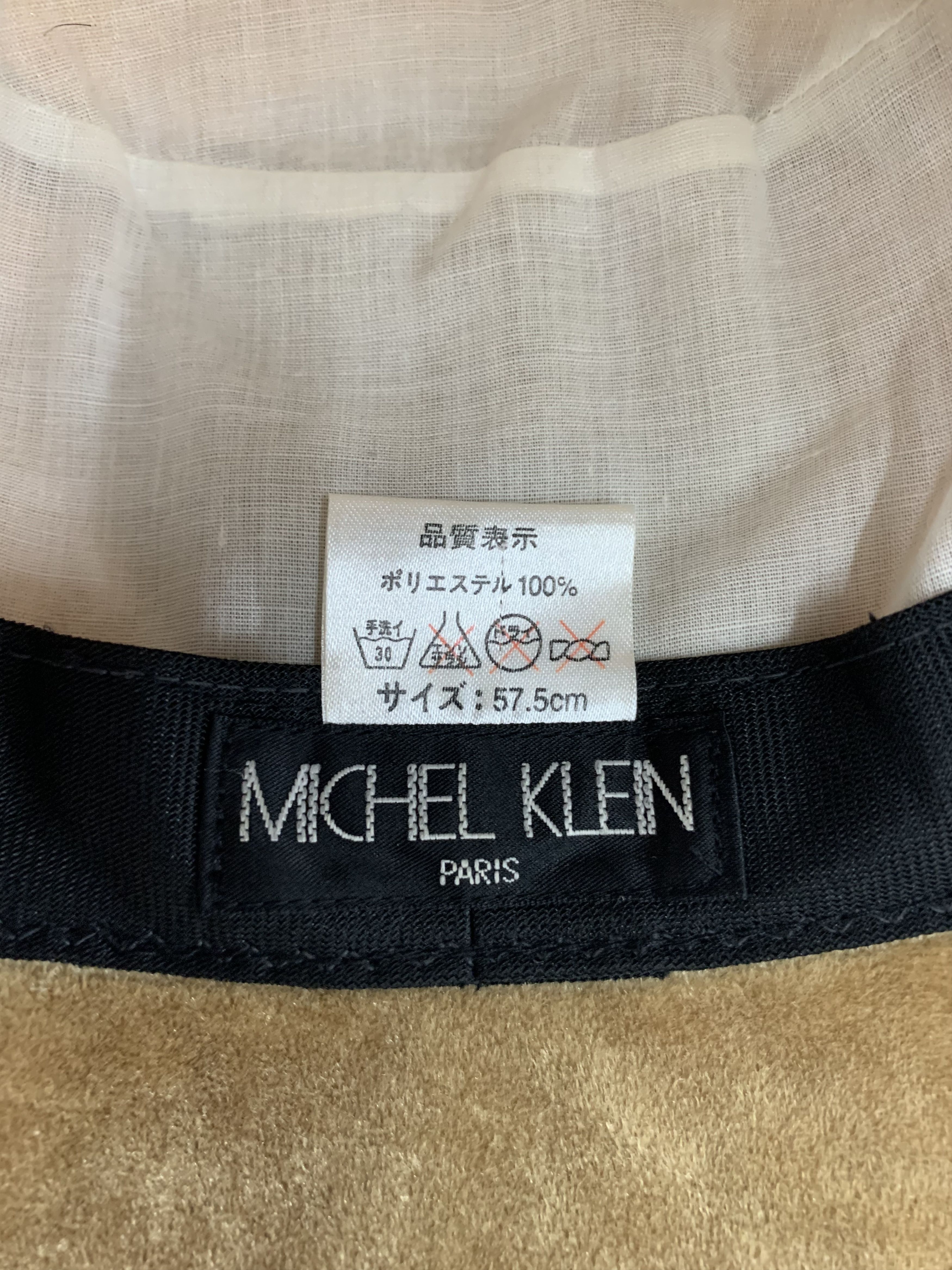 Japanese Brand Michel Klein Velvet Bucket Hats - SS1202 Size ONE SIZE - 6 Thumbnail