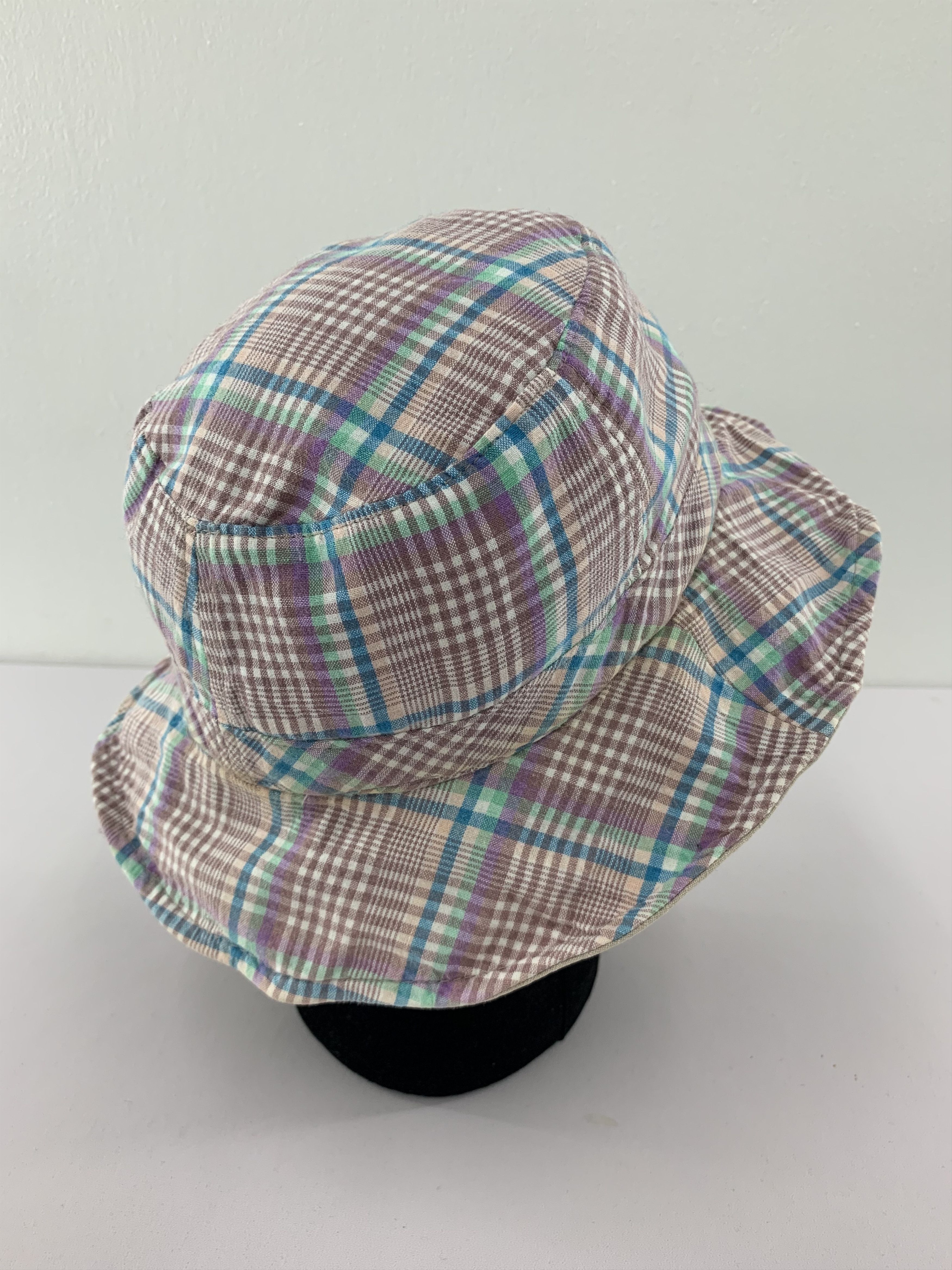 Japanese Brand Tartan Bucket Hats Nice Design - SS1192 Size ONE SIZE - 4 Thumbnail